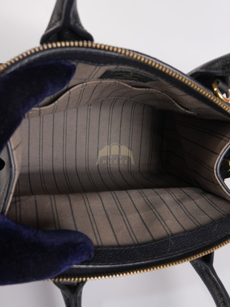 Mini Pont-Neuf in Black Monogram Empreinte Leather & Gold Hardware | Purse Maison Luxury Bags Shop