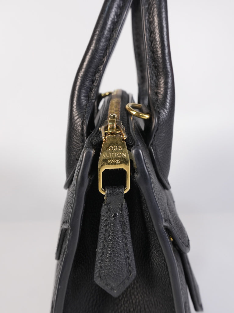 Mini Pont-Neuf in Black Monogram Empreinte Leather & Gold Hardware | Purse Maison Luxury Bags Shop
