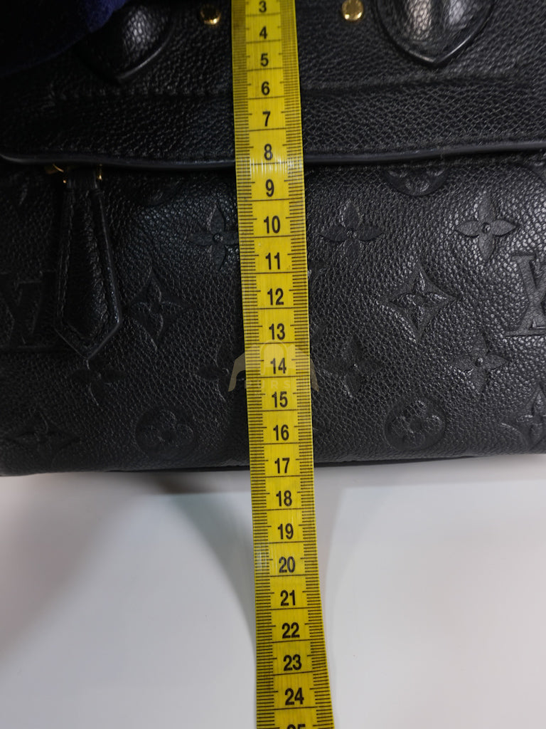 Mini Pont-Neuf in Black Monogram Empreinte Leather & Gold Hardware | Purse Maison Luxury Bags Shop