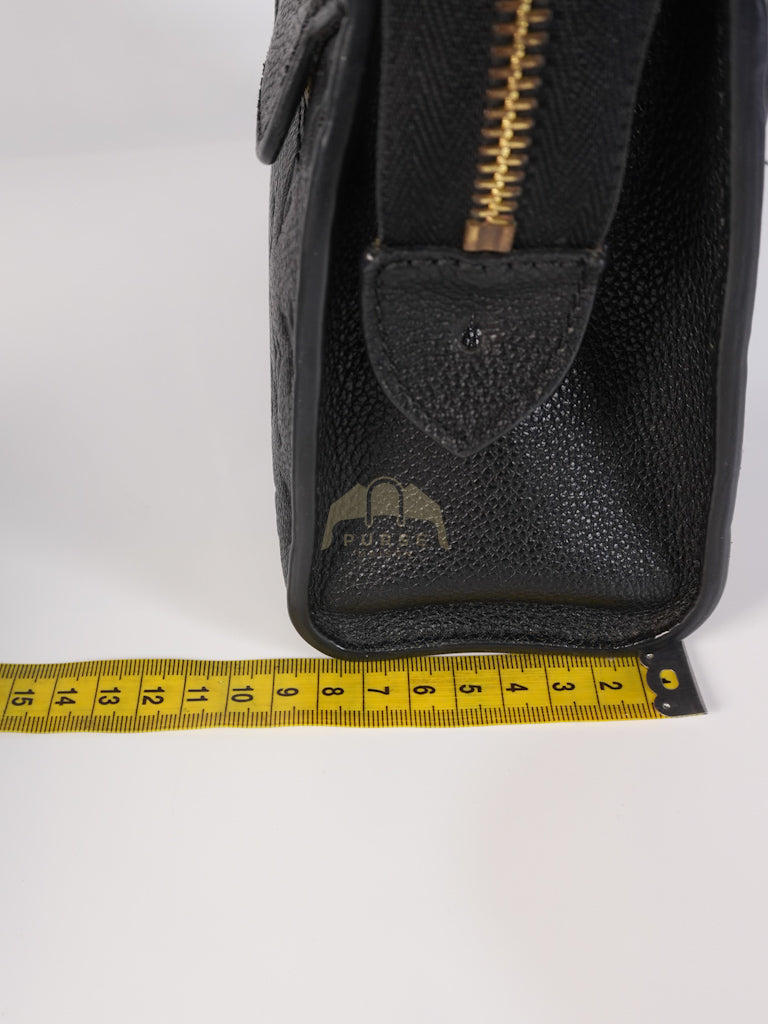 Mini Pont-Neuf in Black Monogram Empreinte Leather & Gold Hardware | Purse Maison Luxury Bags Shop