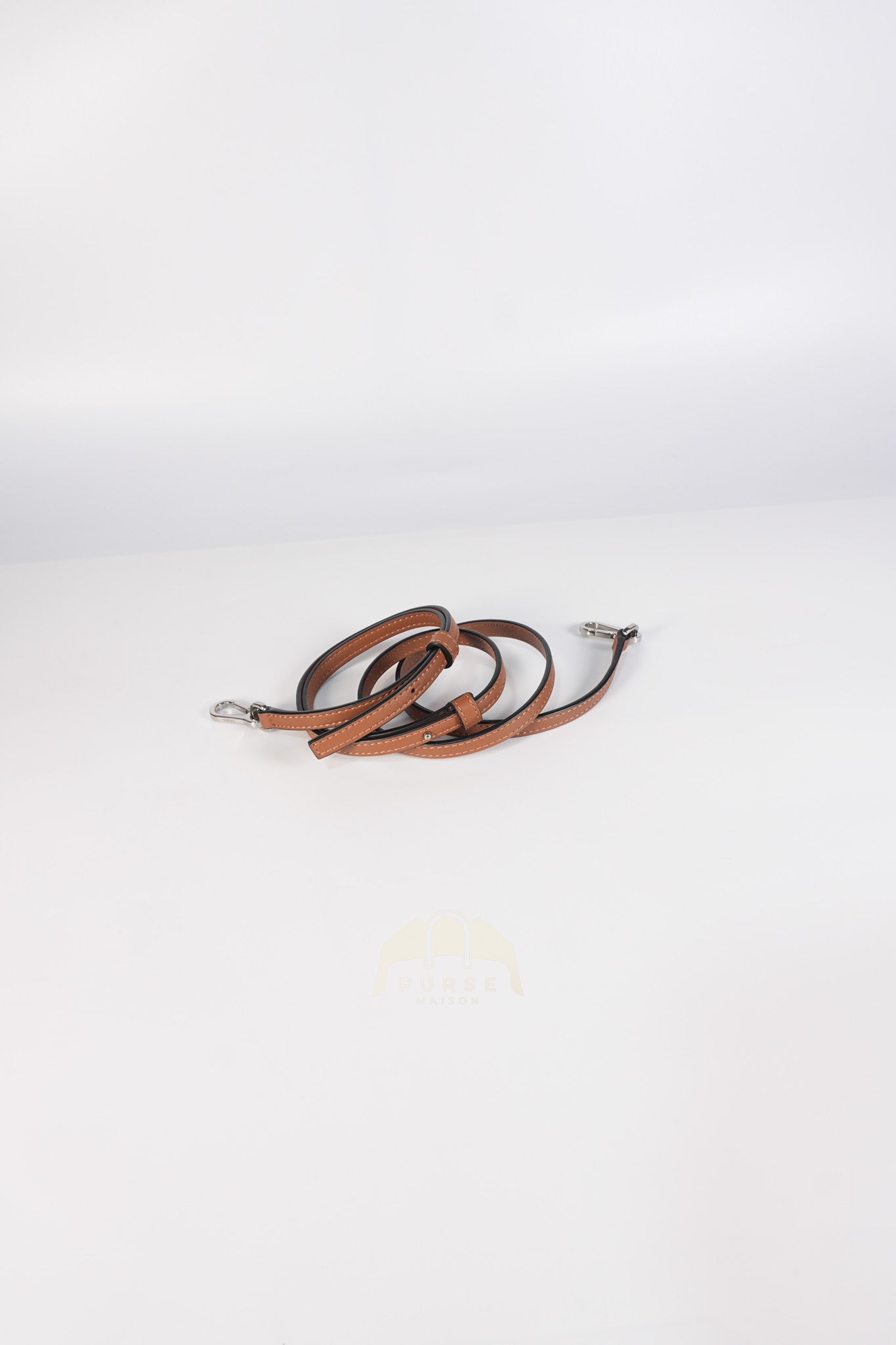 Mini Puzzle Edge Bag in Tan Calfskin Leather & Silver Hardware | Purse Maison Luxury Bags Shop