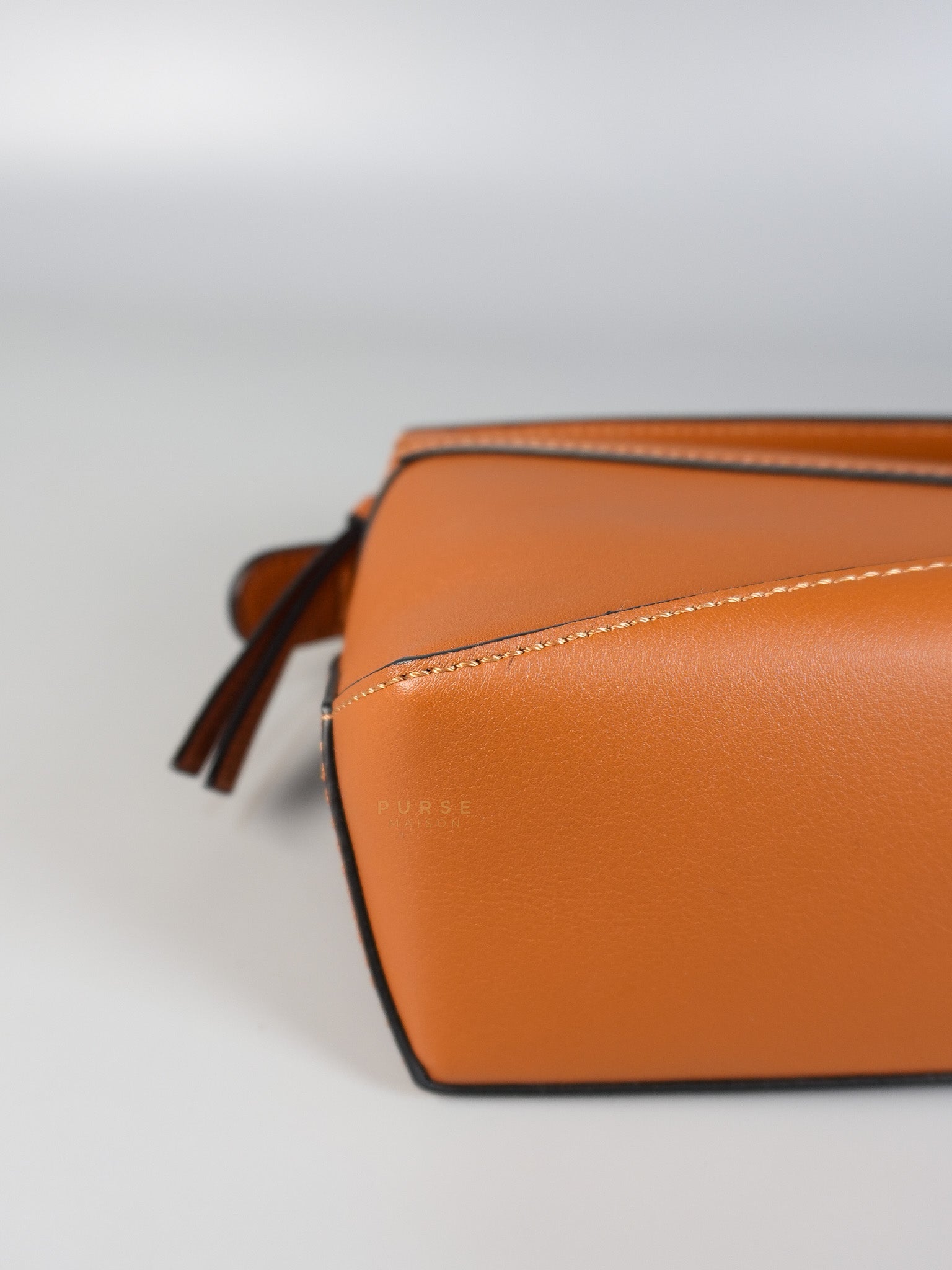 Mini Puzzle Tan Silver Hardware | Purse Maison Luxury Bags Shop