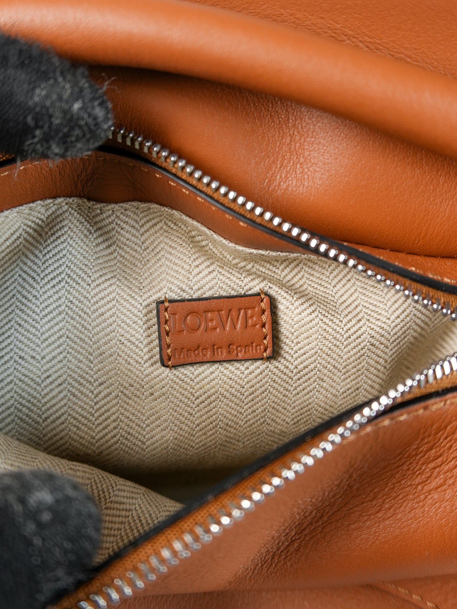 Mini Puzzle Tan Silver Hardware | Purse Maison Luxury Bags Shop