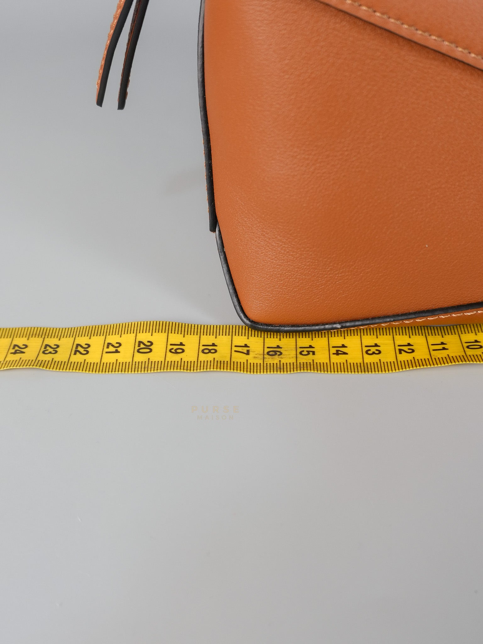 Mini Puzzle Tan Silver Hardware | Purse Maison Luxury Bags Shop