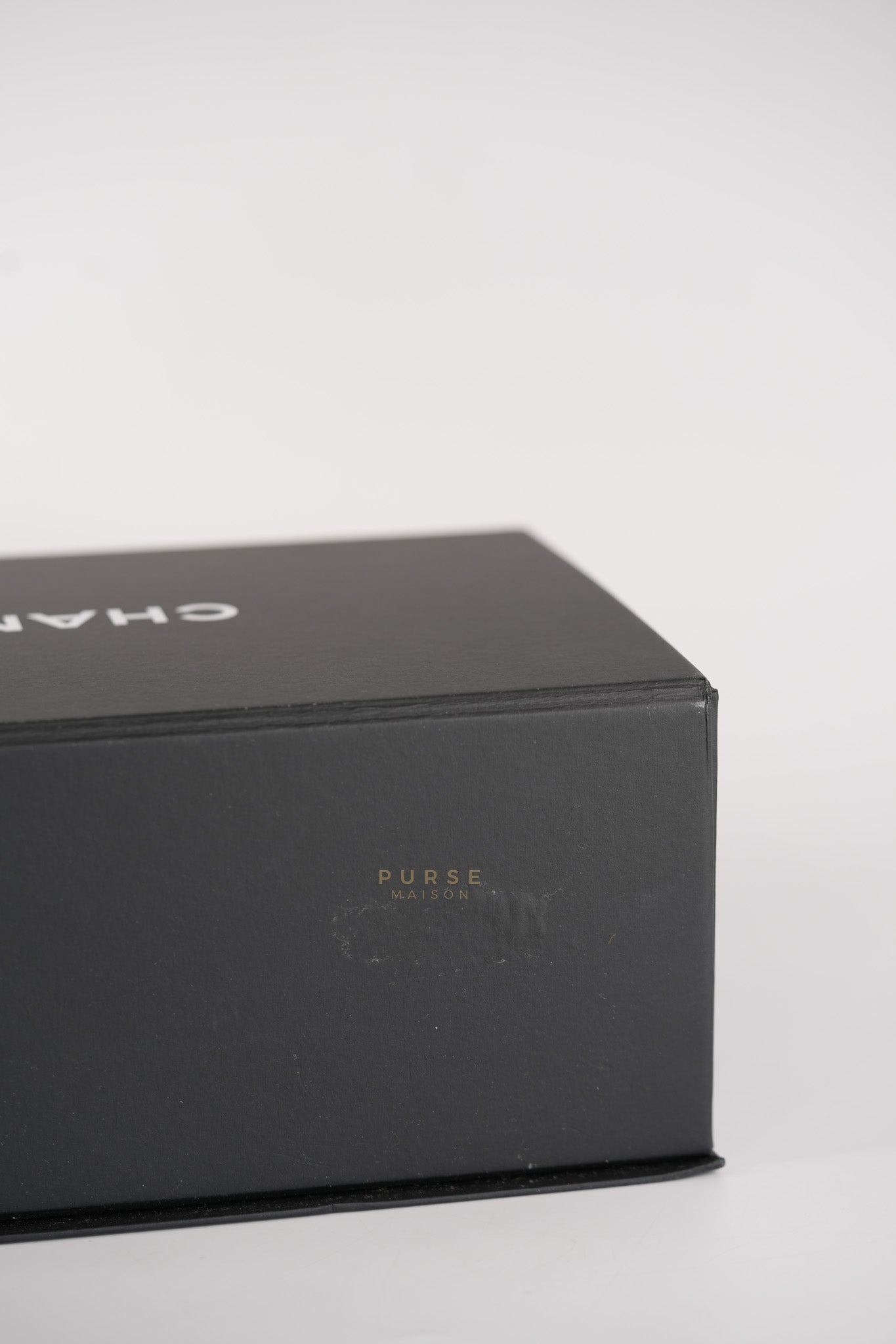 Mini Rectangular Flap Bag in Beige Lambskin Leather & Light Gold Hardware Microchip | Purse Maison Luxury Bags Shop