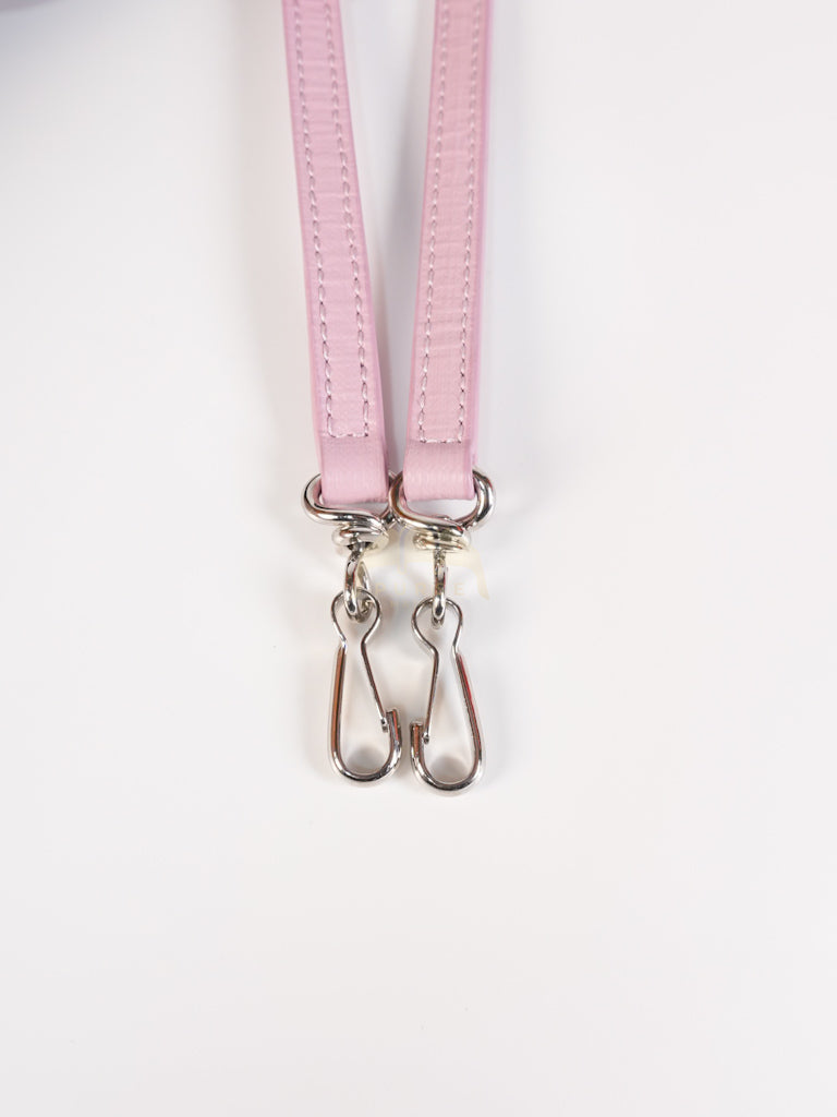 Mini Shopping Phone Holder in Pink Canvas Tote Bag | Purse Maison Luxury Bags Shop