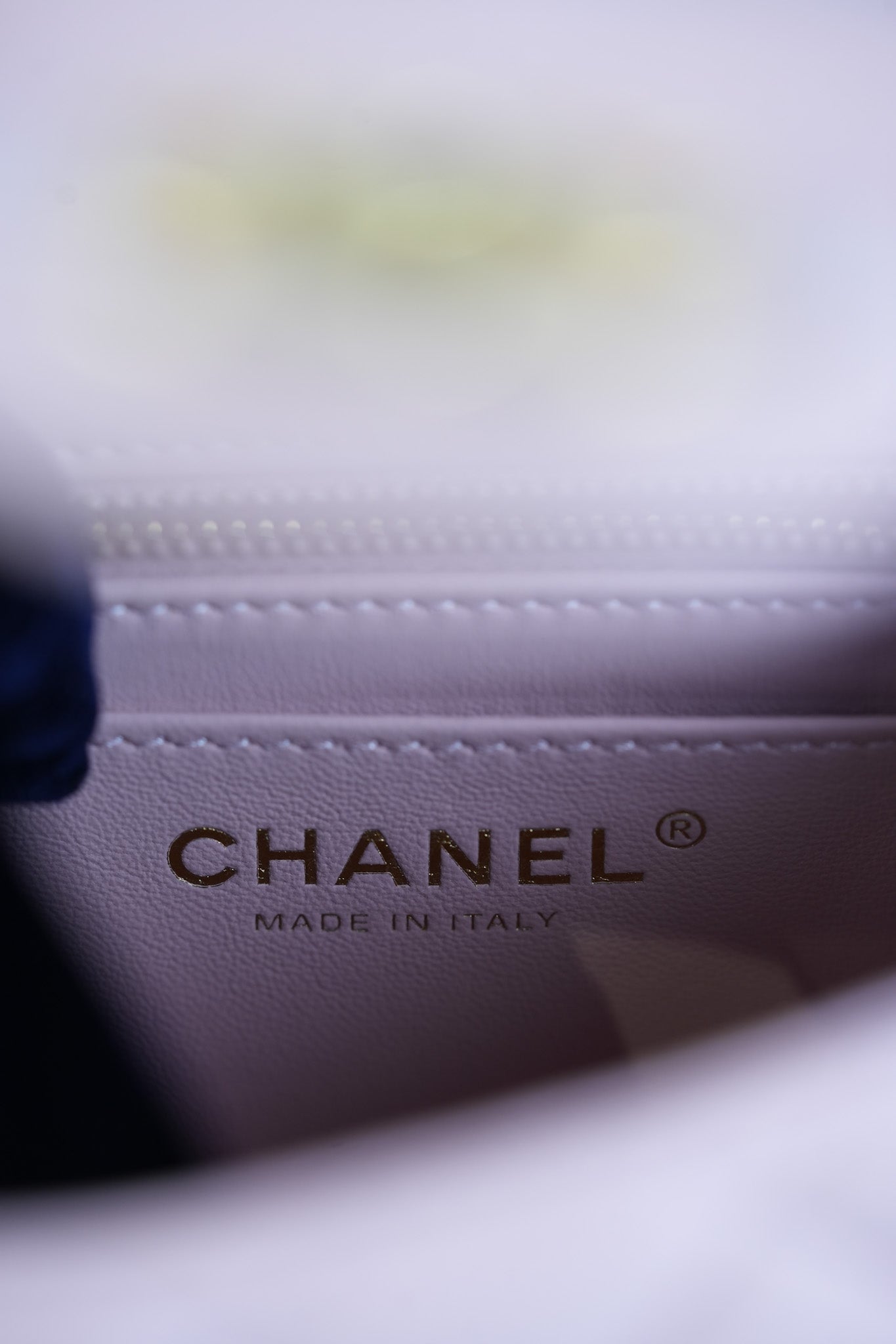 Mini Square Pearl Crush in Sakura Pink Lambskin Leather and Aged Gold Hardware (Microchip) | Purse Maison Luxury Bags Shop