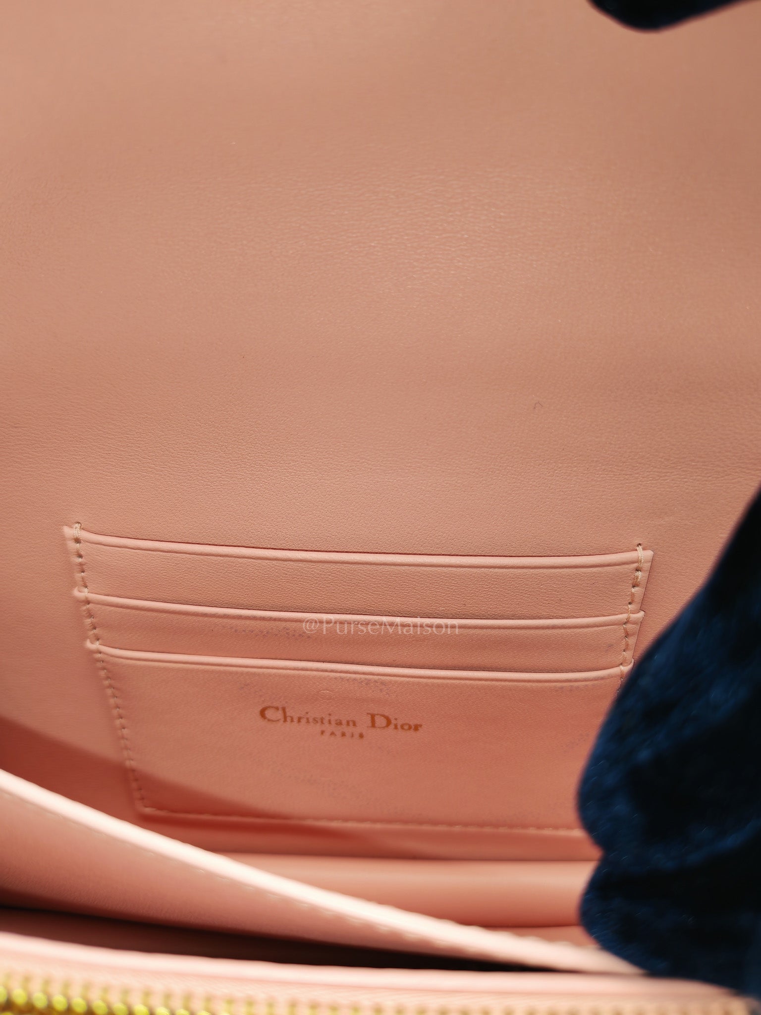 Miss Caro Mini in Pink Cannage Lambskin Leather Chain Bag | Purse Maison Luxury Bags Shop