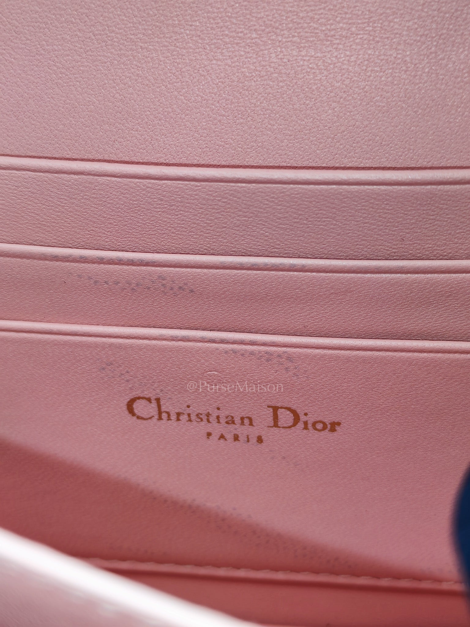 Miss Caro Mini in Pink Cannage Lambskin Leather Chain Bag | Purse Maison Luxury Bags Shop