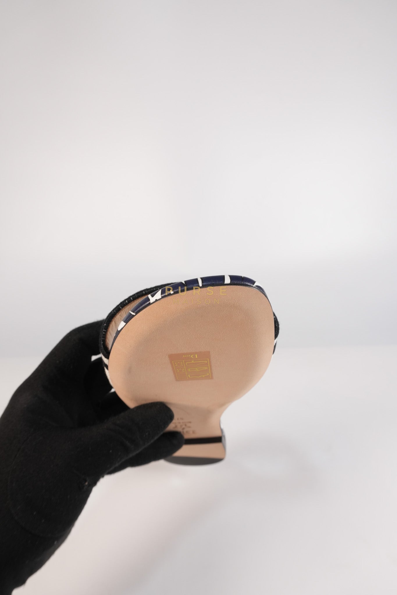 Miss Dior Sandals in Blue Size 37.5 (23.5cm) | Purse Maison Luxury Bags Shop