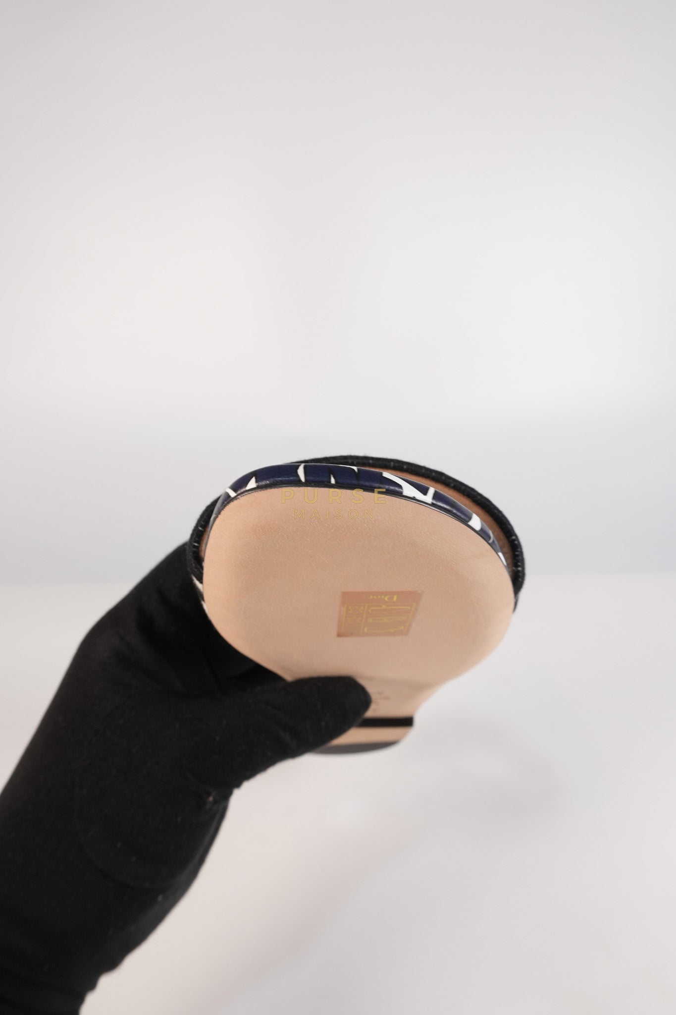 Miss Dior Sandals in Blue Size 37.5 (23.5cm) | Purse Maison Luxury Bags Shop