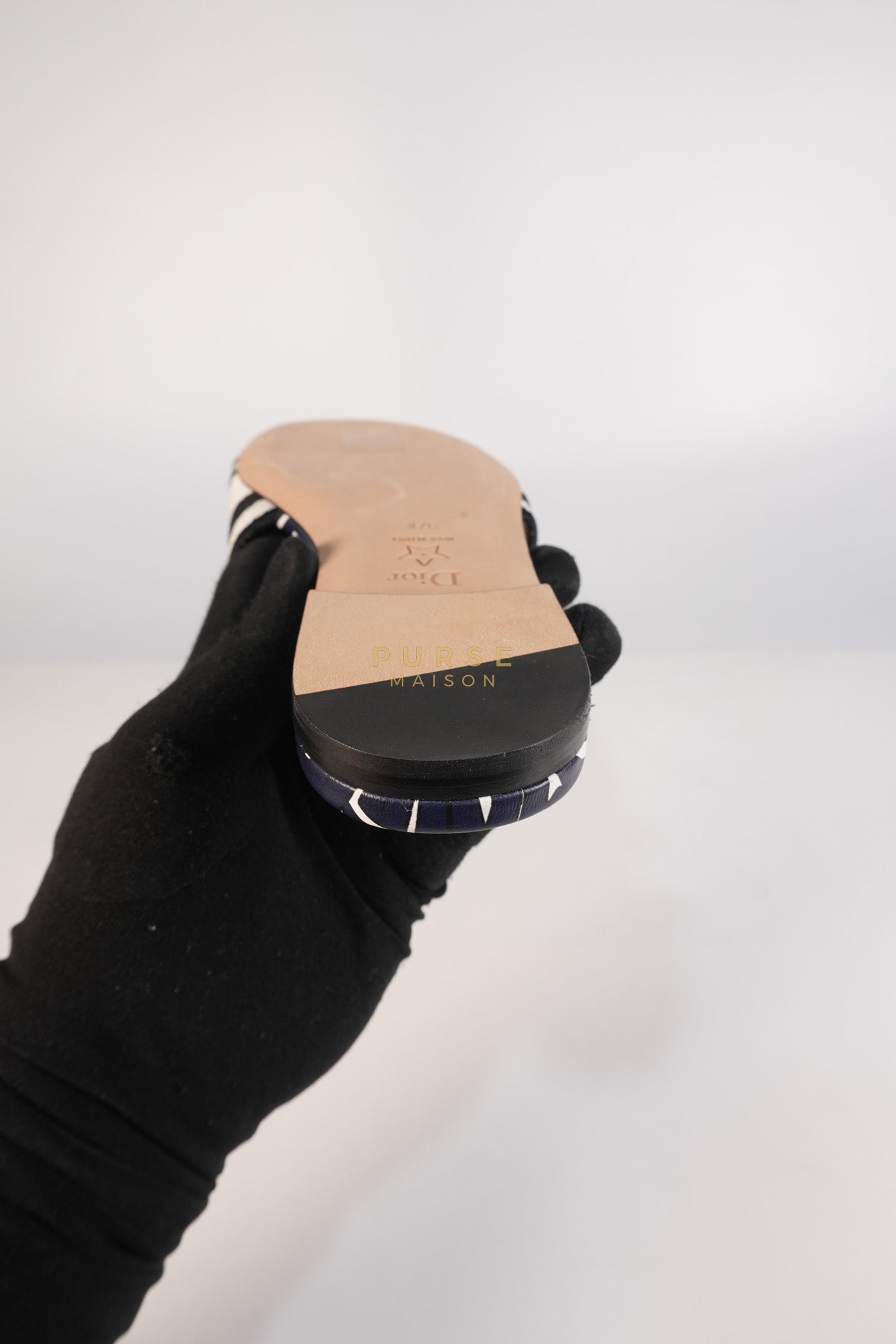 Miss Dior Sandals in Blue Size 37.5 (23.5cm) | Purse Maison Luxury Bags Shop