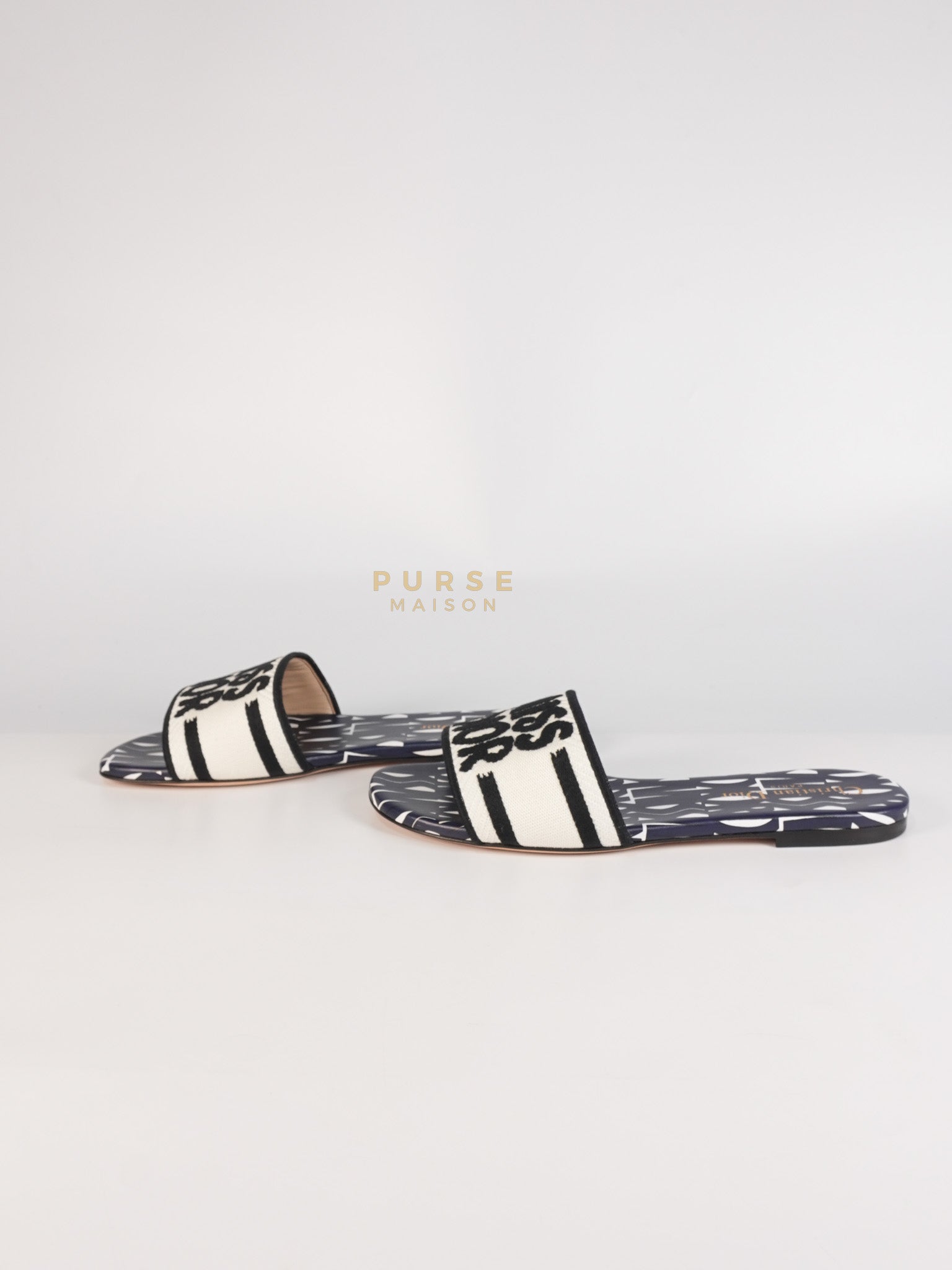 Miss Dior Sandals in Blue Size 37.5 (23.5cm) | Purse Maison Luxury Bags Shop