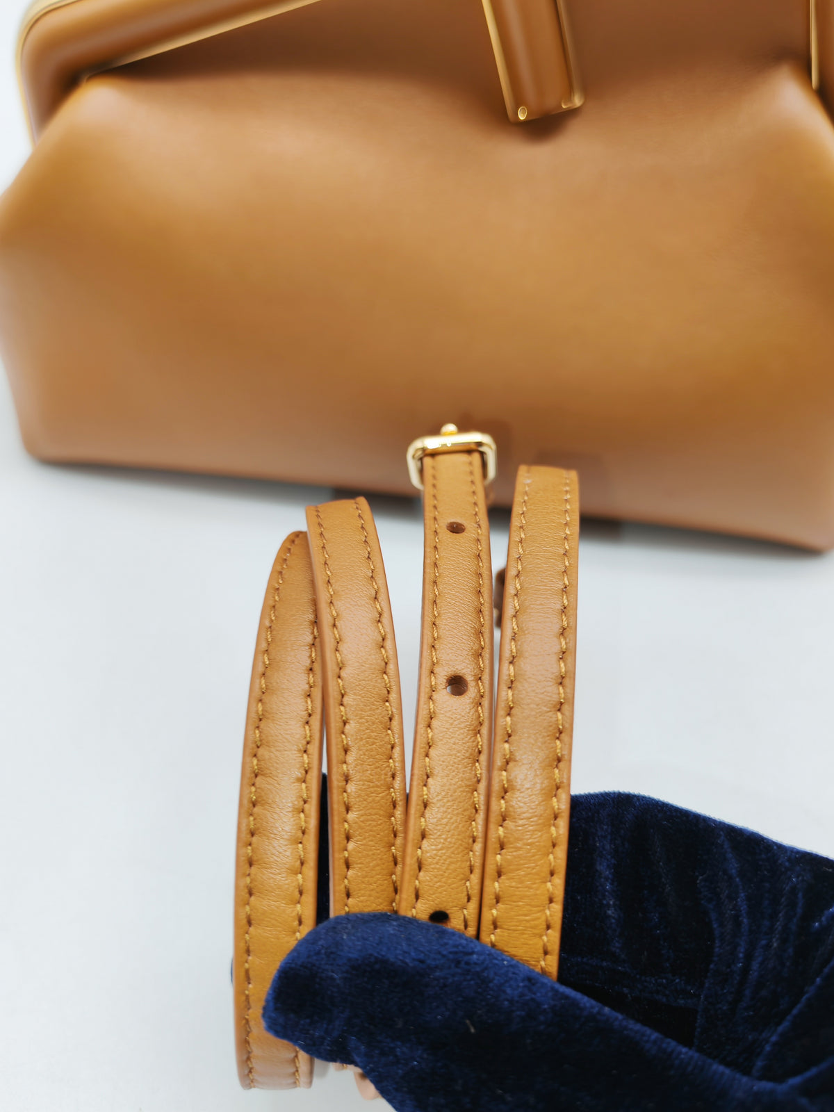 Fendi First Small Nappa Caramel