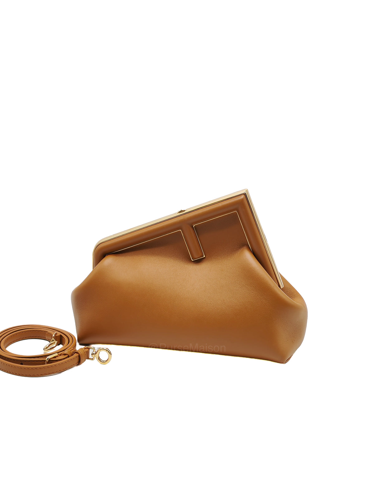 Fendi First Small Nappa Caramel