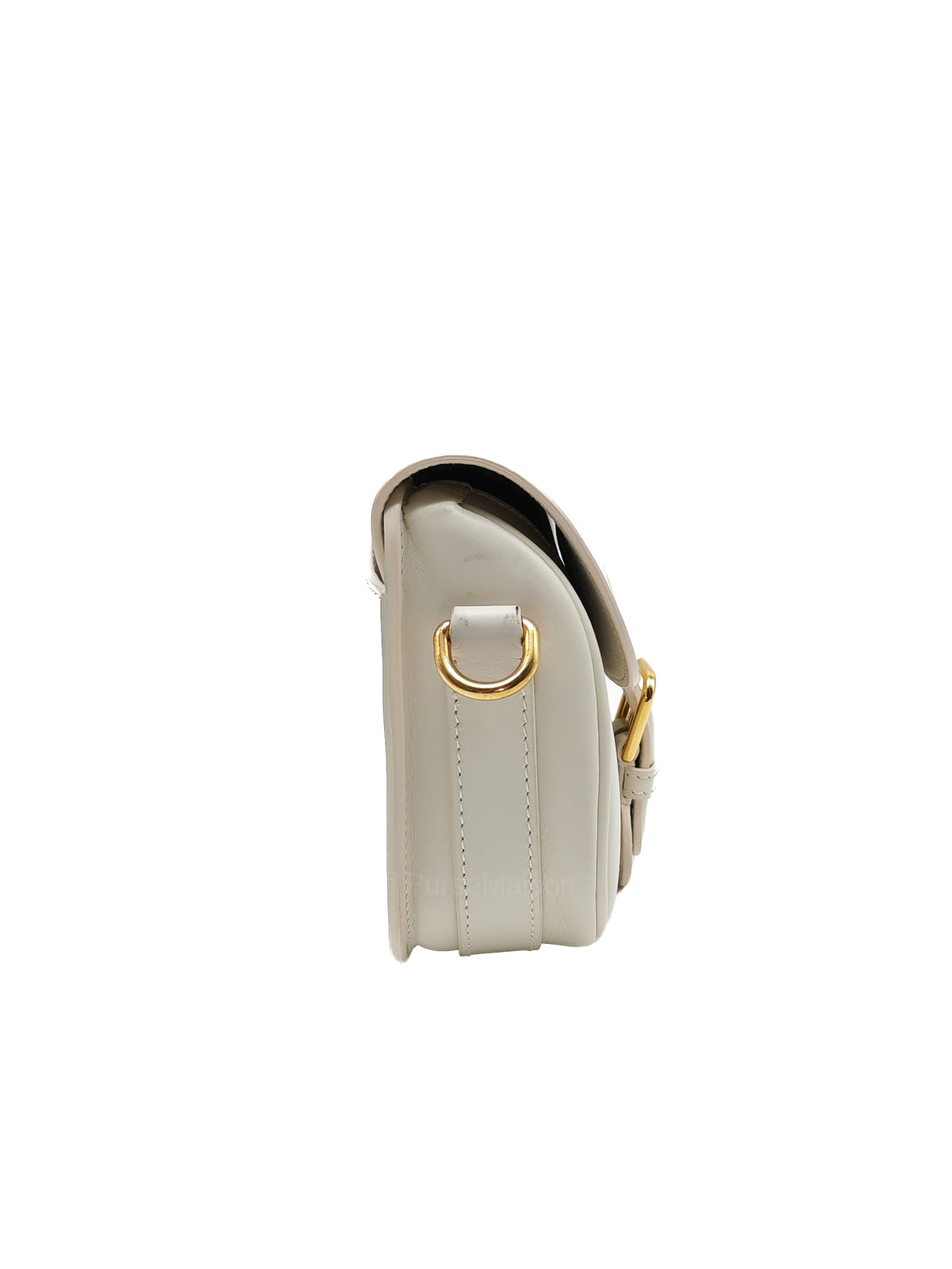 Christian Dior Bobby Small in Latte Box Calfskin Leather