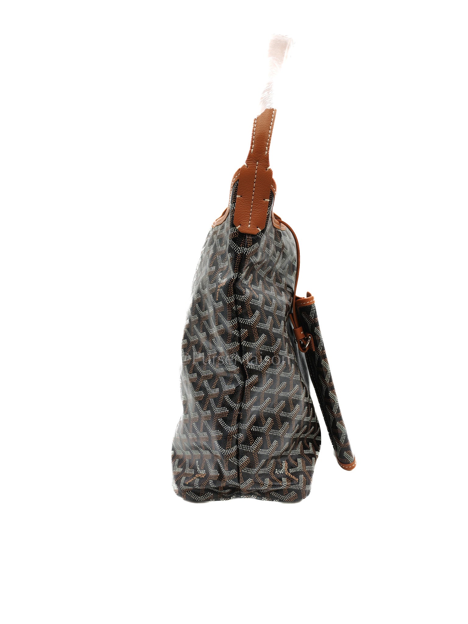 Boheme Hobo Bag in Tan Goyardine Canvas