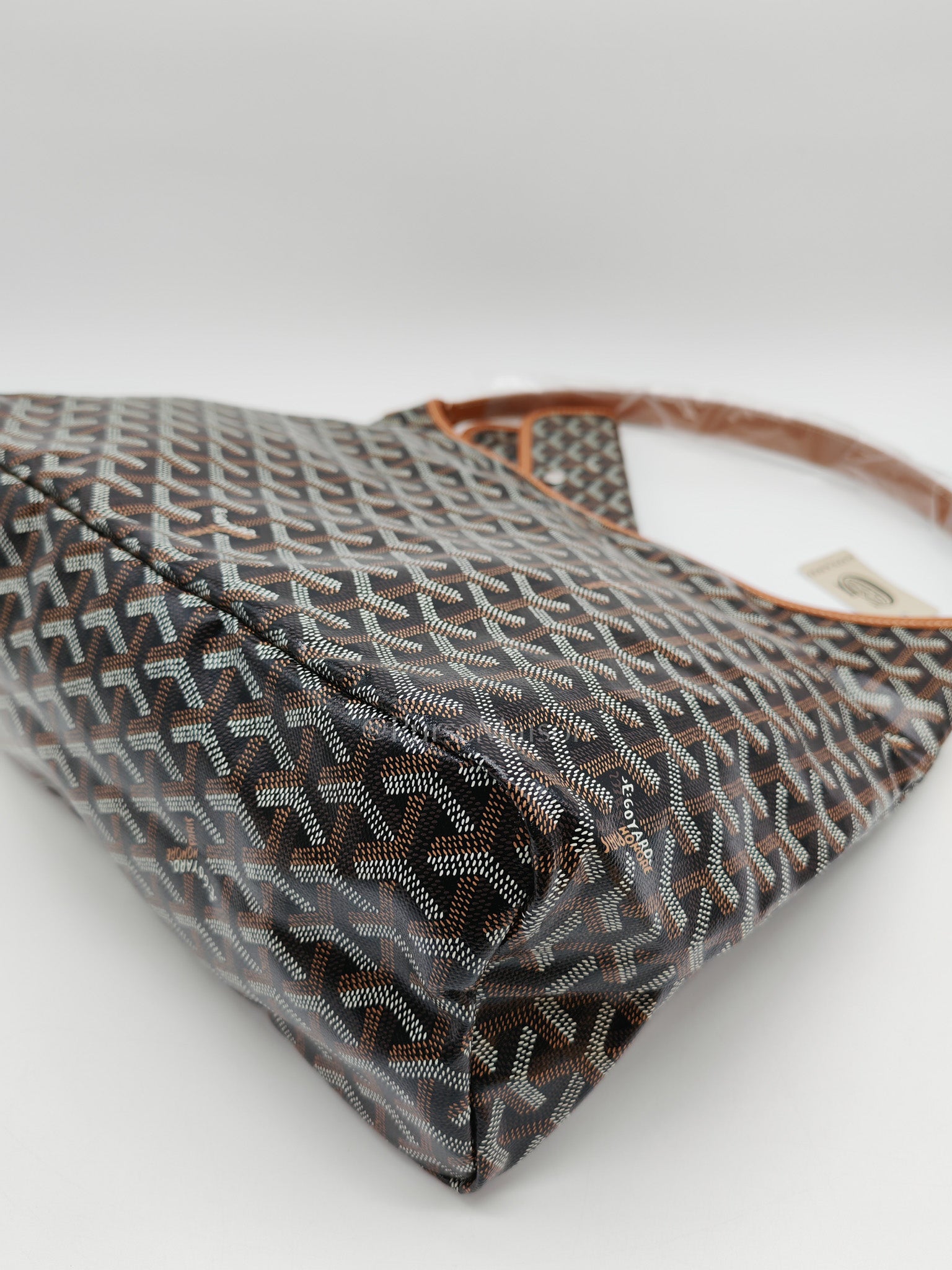 Boheme Hobo Bag in Tan Goyardine Canvas