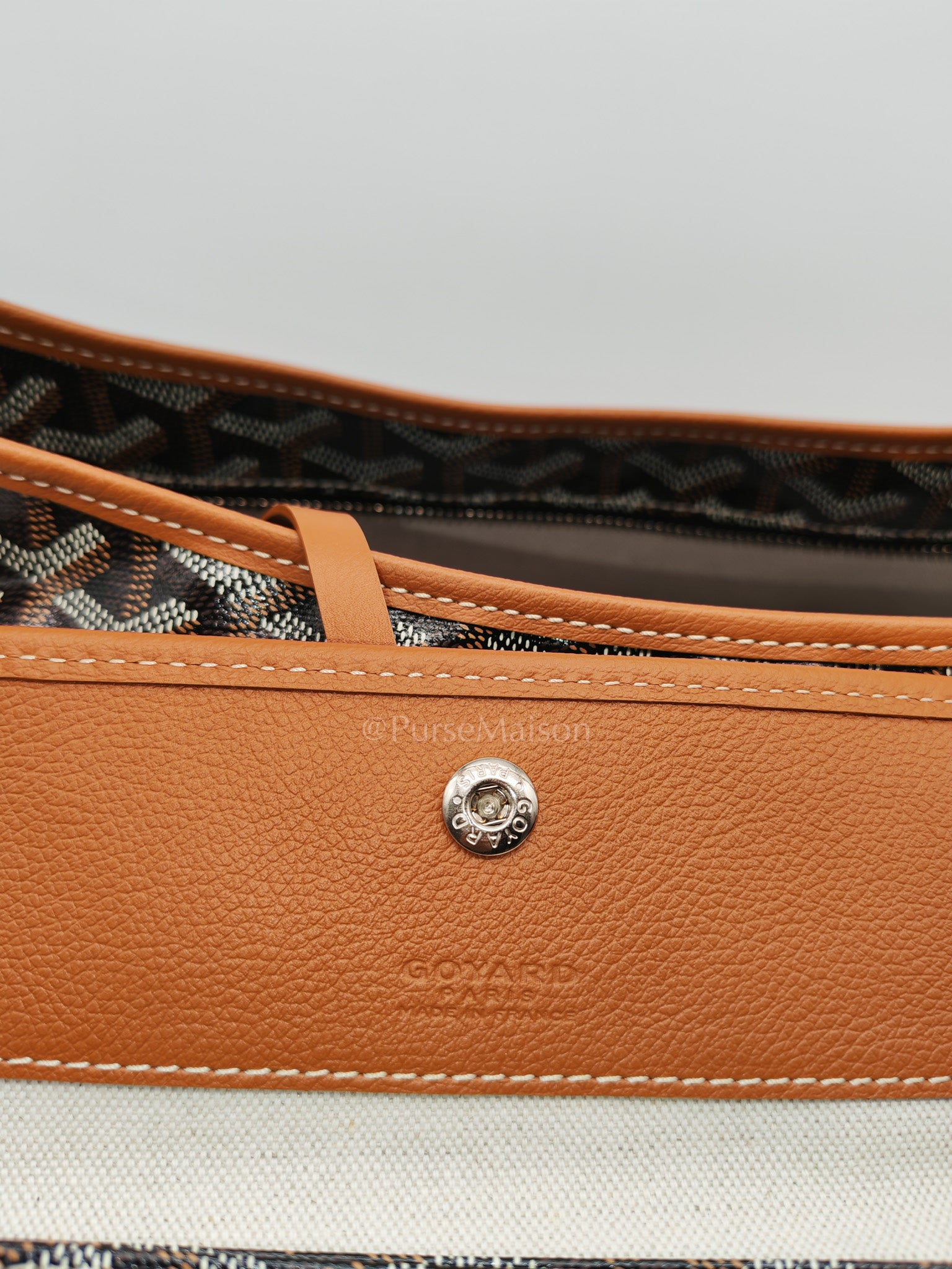 Boheme Hobo Bag in Tan Goyardine Canvas