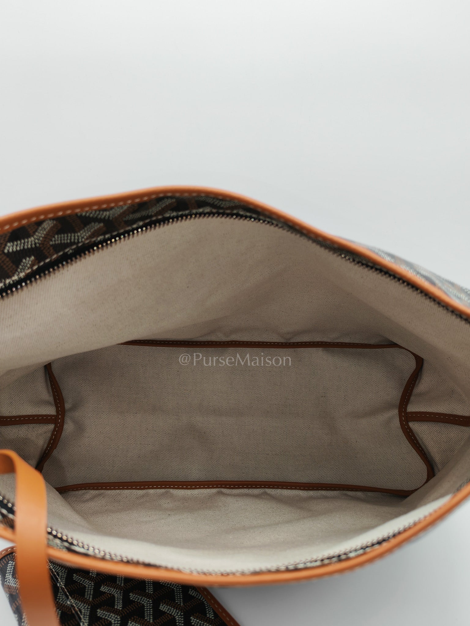 Boheme Hobo Bag in Tan Goyardine Canvas