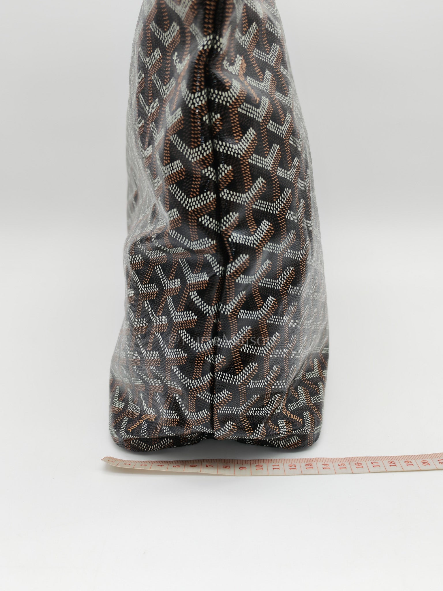 Boheme Hobo Bag in Tan Goyardine Canvas