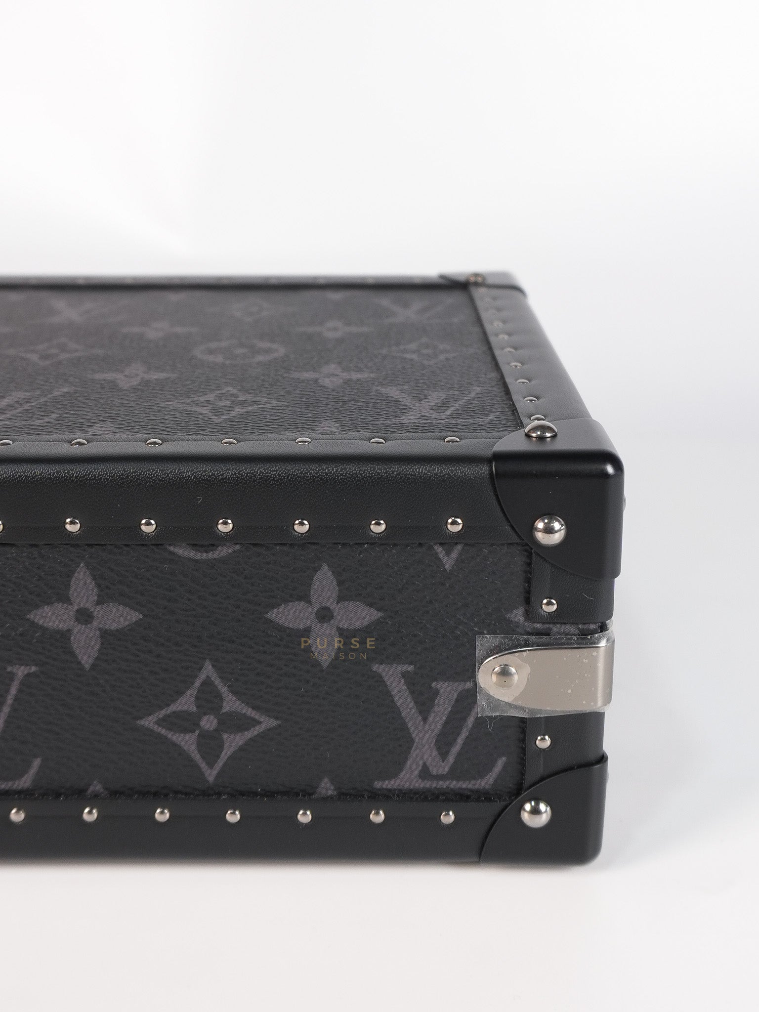 Monogram Eclipse Trunk Box in Graphite (Date Code: FL1222) | Purse Maison Luxury Bags Shop
