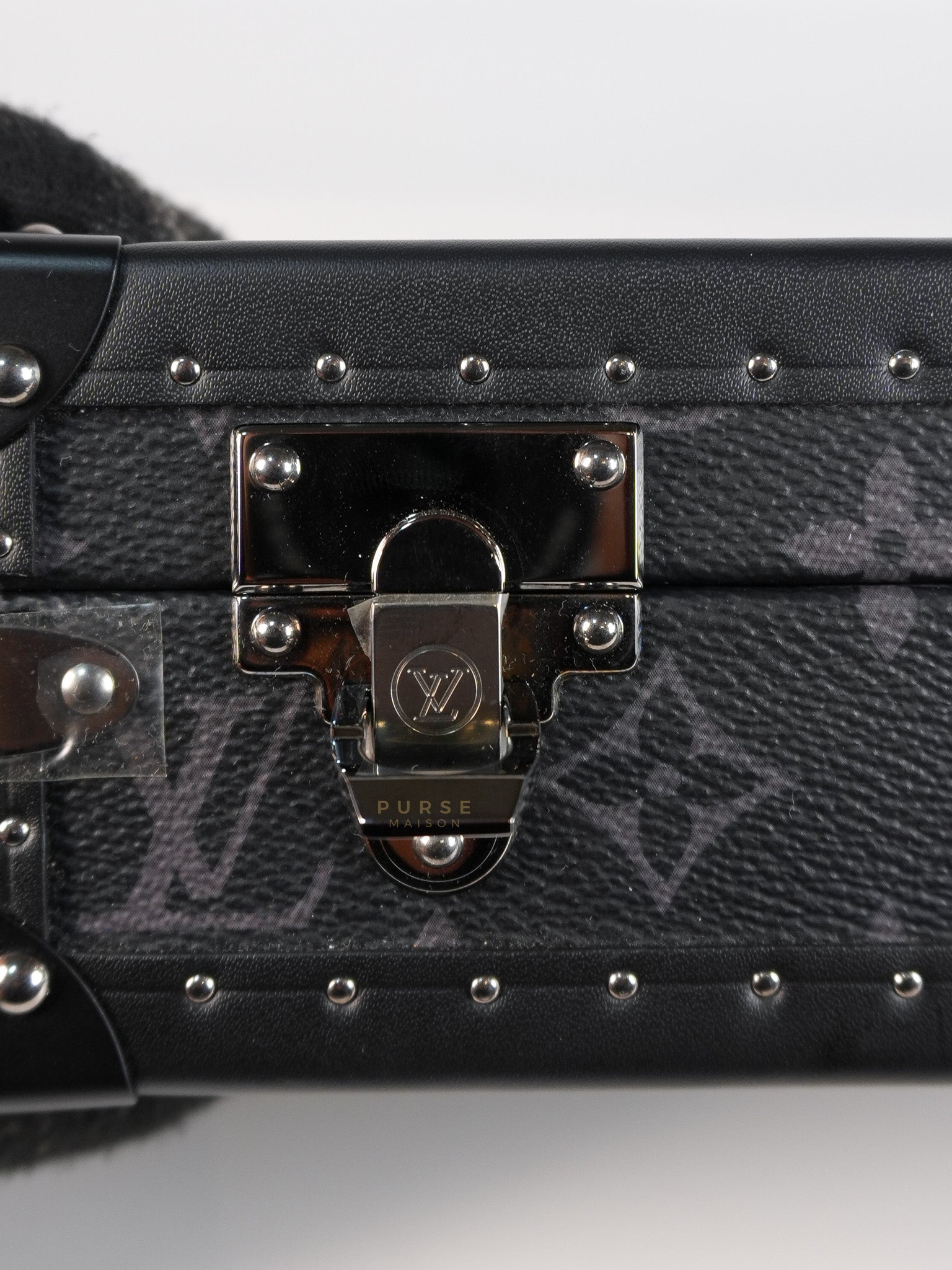 Monogram Eclipse Trunk Box in Graphite (Date Code: FL1222) | Purse Maison Luxury Bags Shop