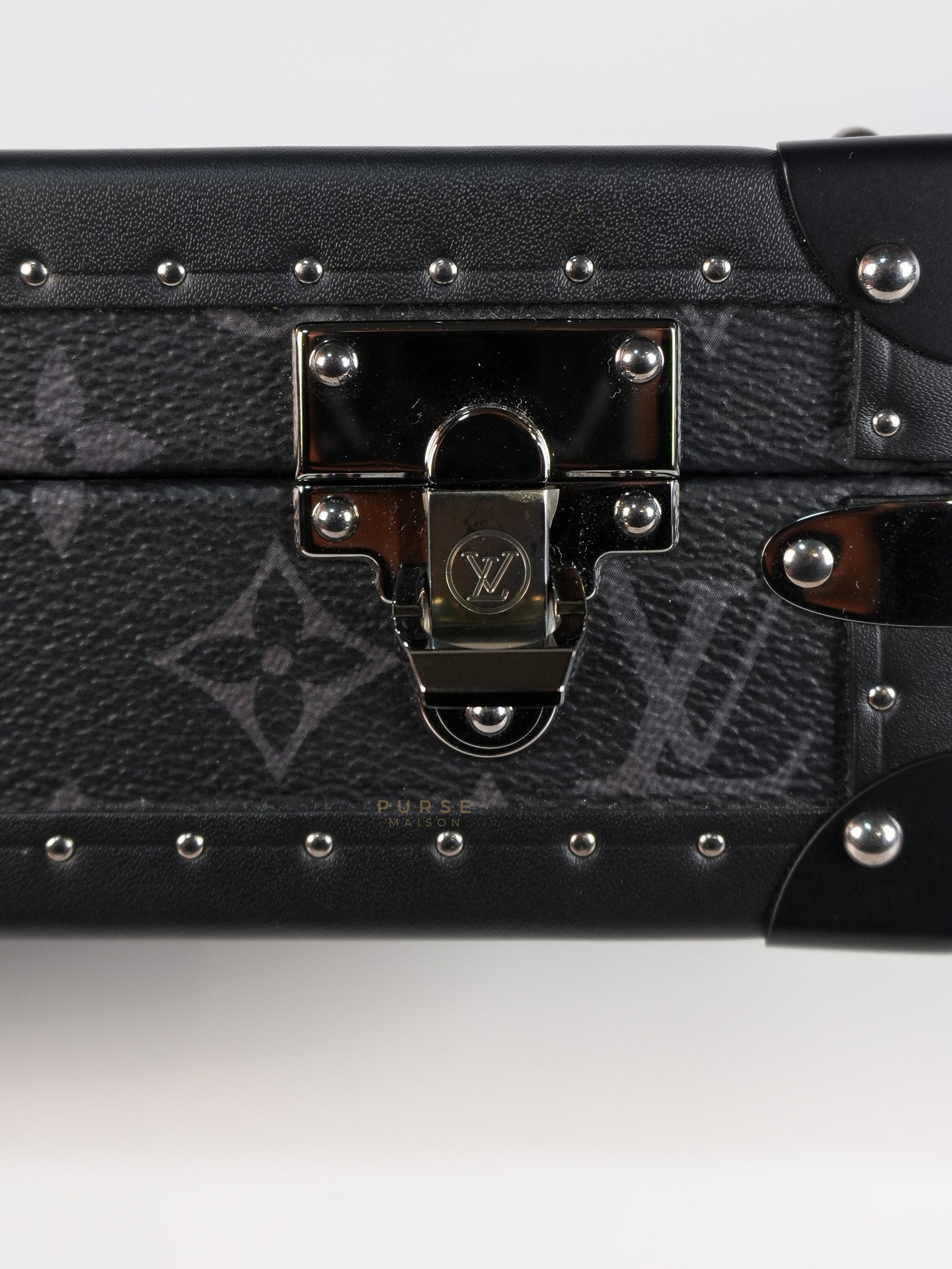 Monogram Eclipse Trunk Box in Graphite (Date Code: FL1222) | Purse Maison Luxury Bags Shop