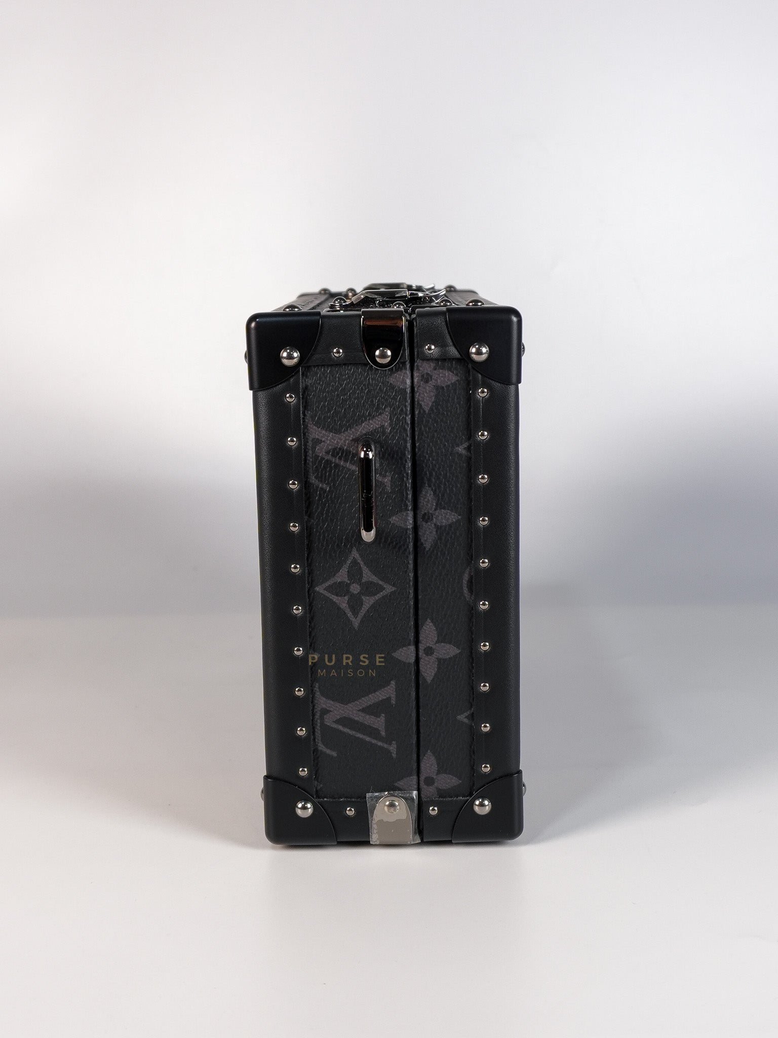 Monogram Eclipse Trunk Box in Graphite (Date Code: FL1222) | Purse Maison Luxury Bags Shop