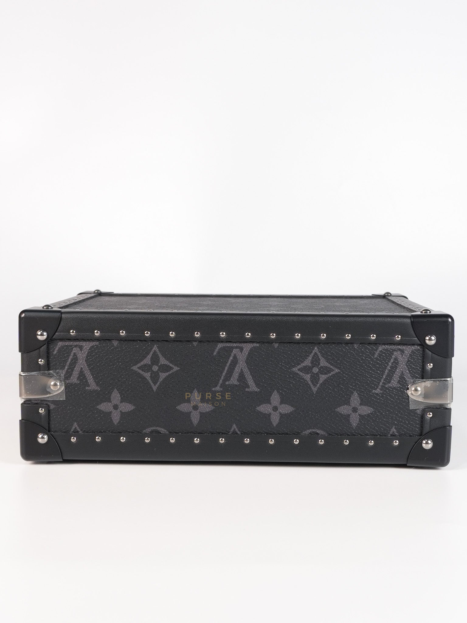 Monogram Eclipse Trunk Box in Graphite (Date Code: FL1222) | Purse Maison Luxury Bags Shop