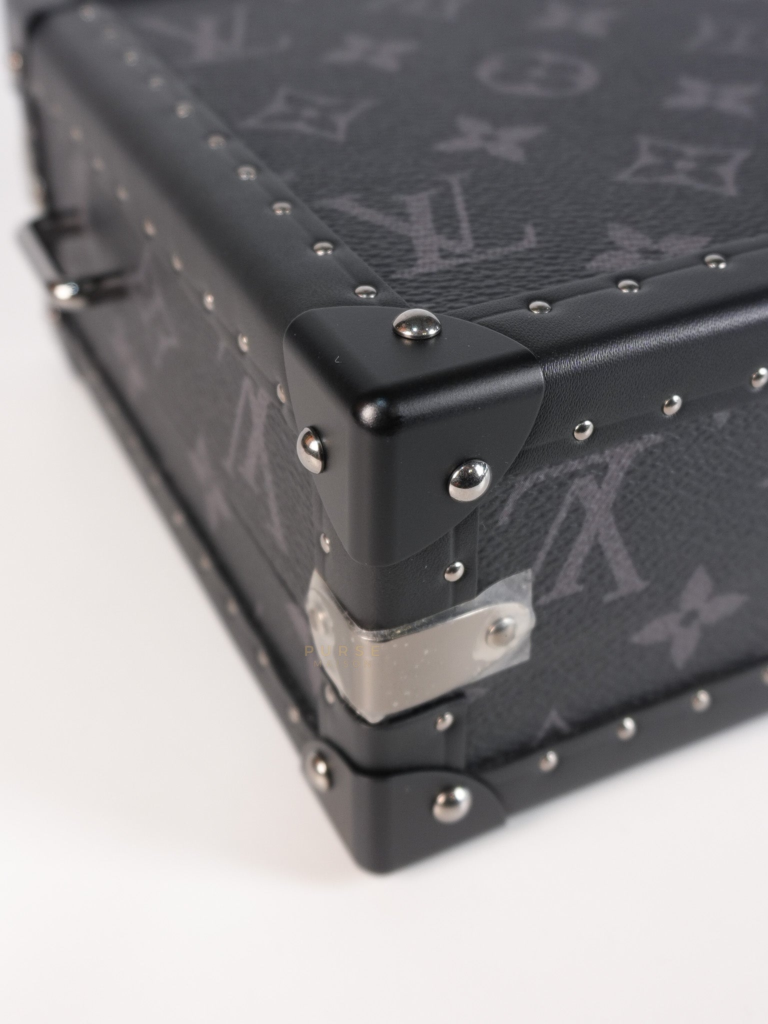 Monogram Eclipse Trunk Box in Graphite (Date Code: FL1222) | Purse Maison Luxury Bags Shop