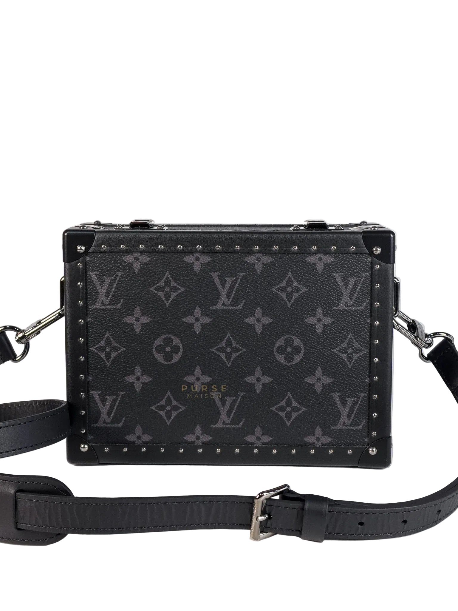 Monogram Eclipse Trunk Box in Graphite (Date Code: FL1222) | Purse Maison Luxury Bags Shop