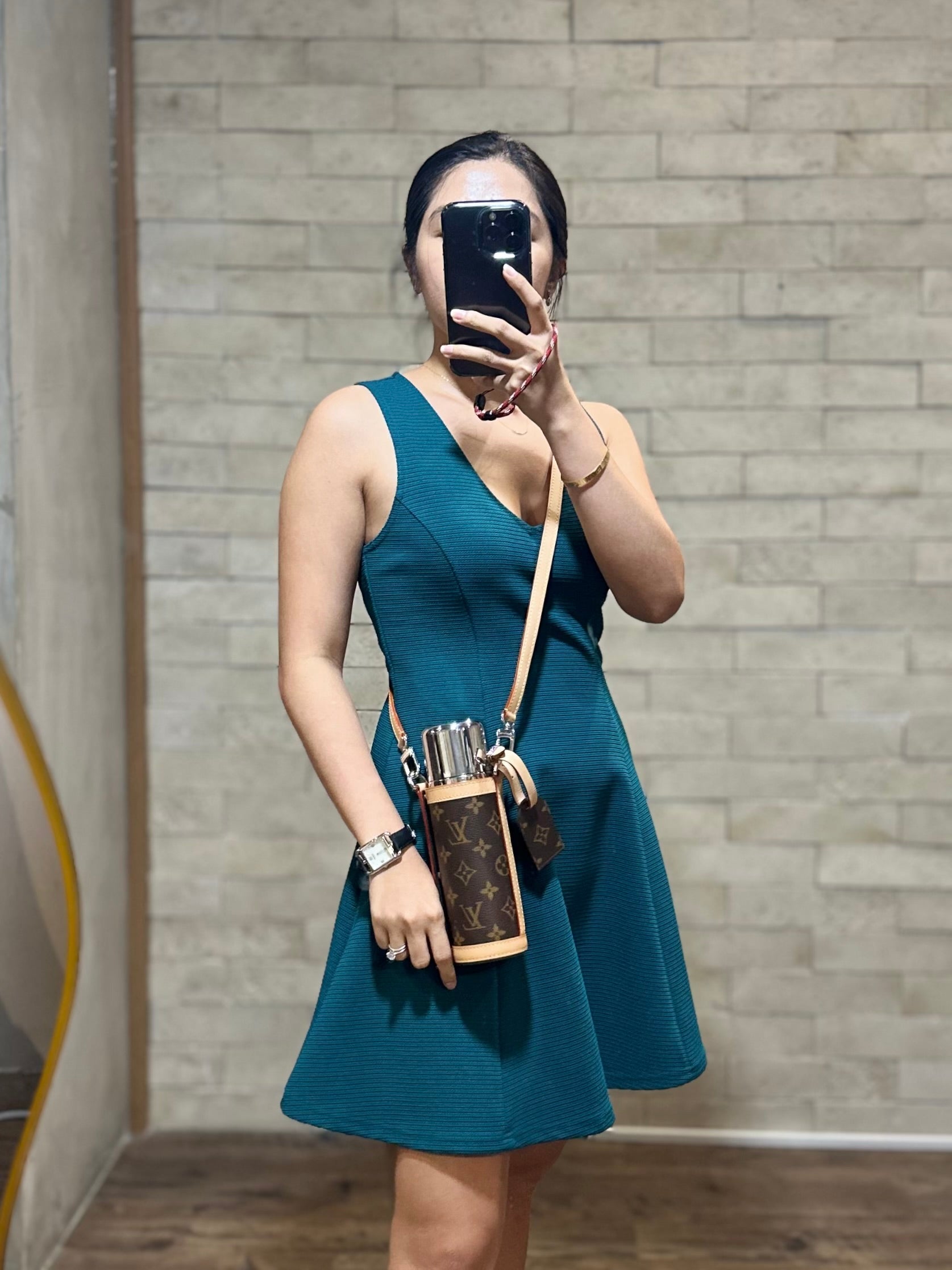 Monogram Flask Holder Thermos with Case Water Bottle (Date Code: PL5200) | Purse Maison Luxury Bags Shop