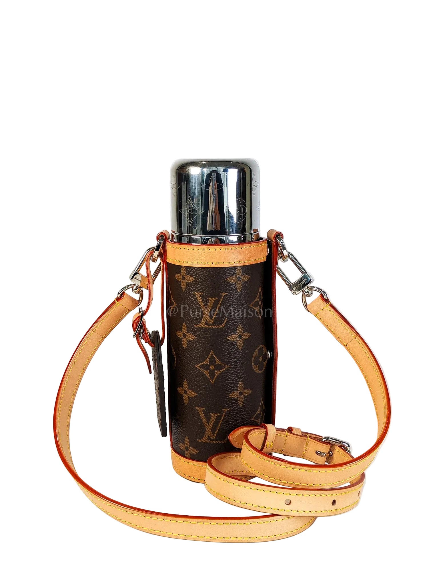 Monogram Flask Holder Thermos with Case Water Bottle (Date Code: PL5200) | Purse Maison Luxury Bags Shop