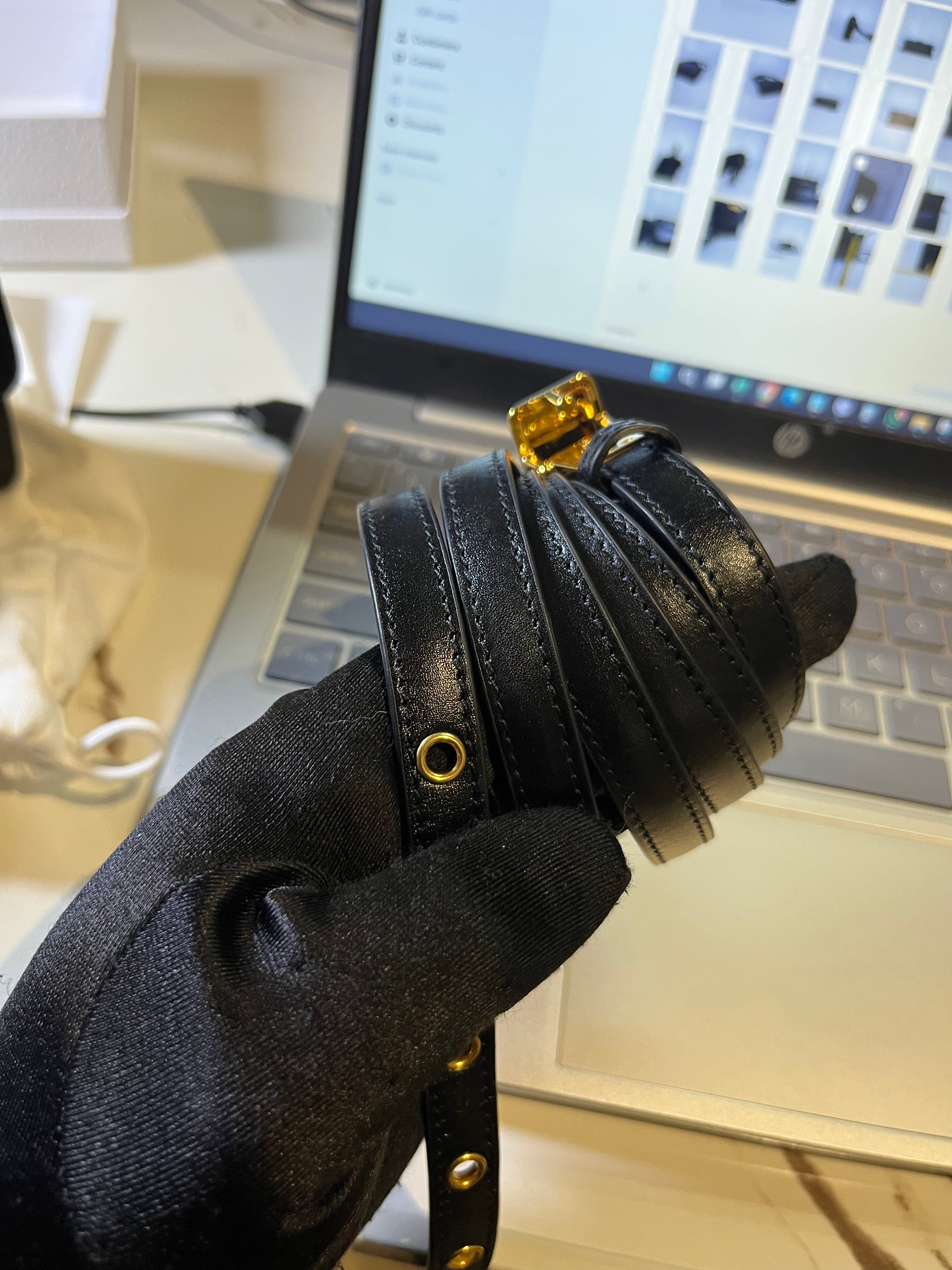 Montaigne 30 Micro Black Calfskin Leather | Purse Maison Luxury Bags Shop