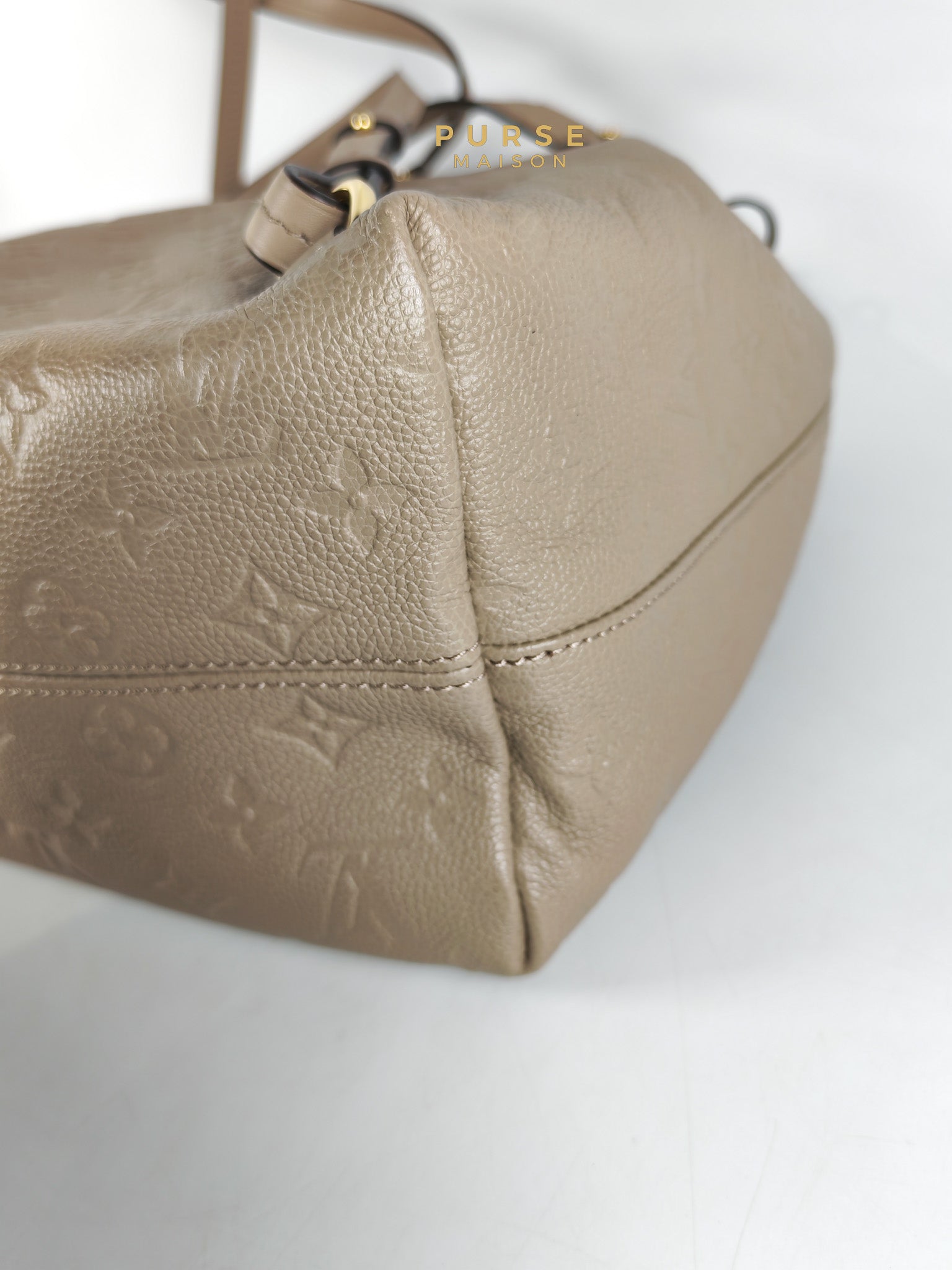 Montsouris NM in Turtledove Monogram Empreinte Leather Backpack (Microchip) | Purse Maison Luxury Bags Shop