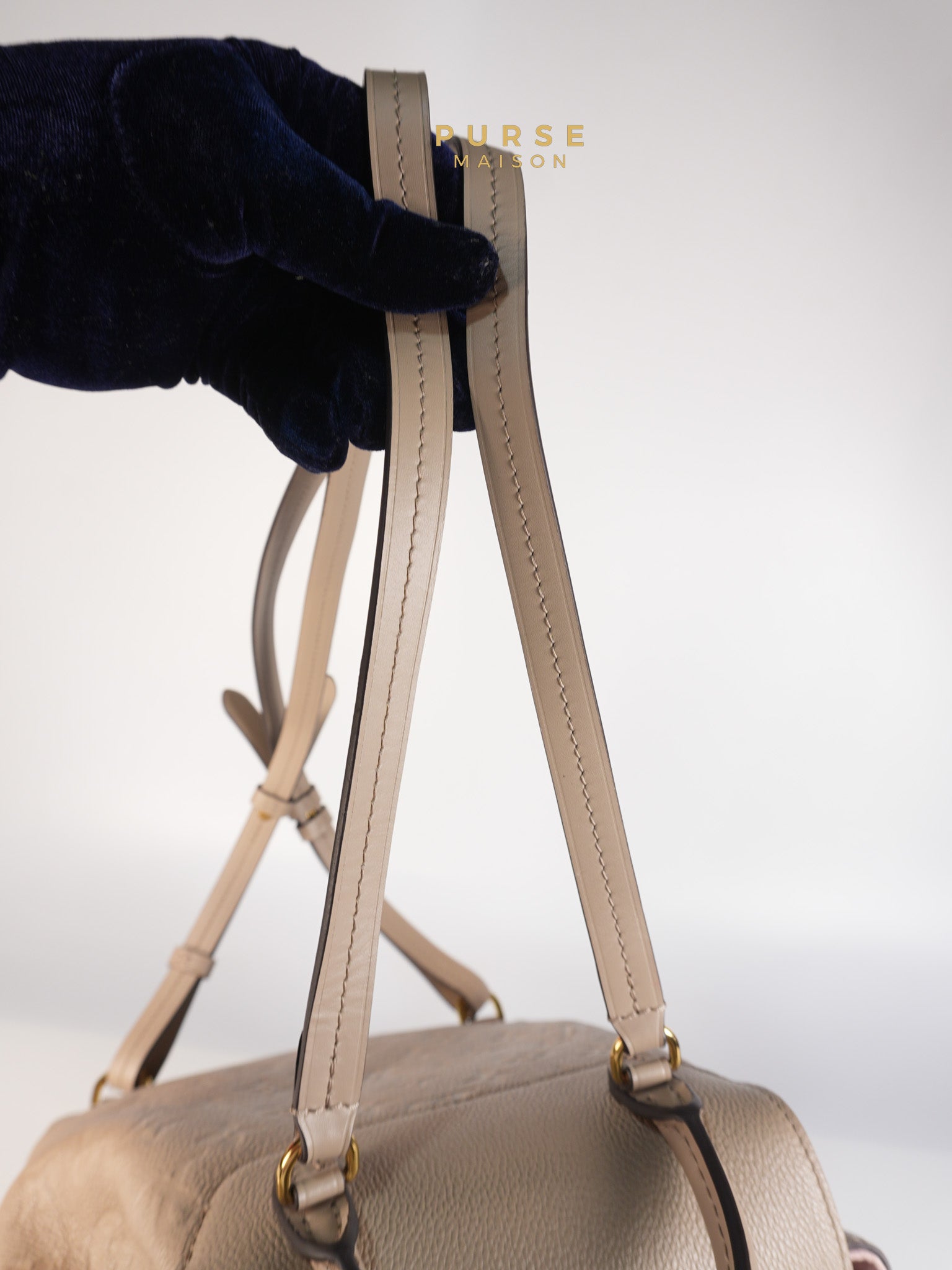 Montsouris NM in Turtledove Monogram Empreinte Leather Backpack (Microchip) | Purse Maison Luxury Bags Shop