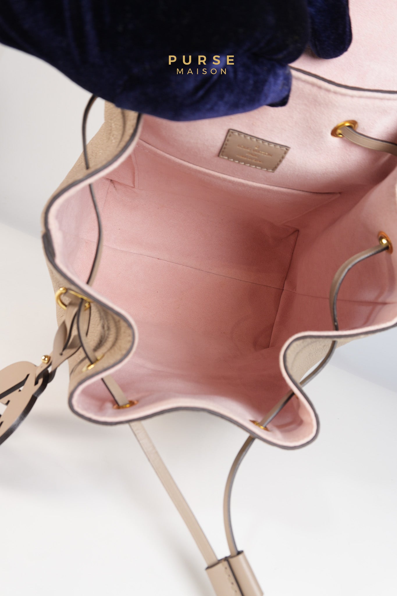 Montsouris NM in Turtledove Monogram Empreinte Leather Backpack (Microchip) | Purse Maison Luxury Bags Shop