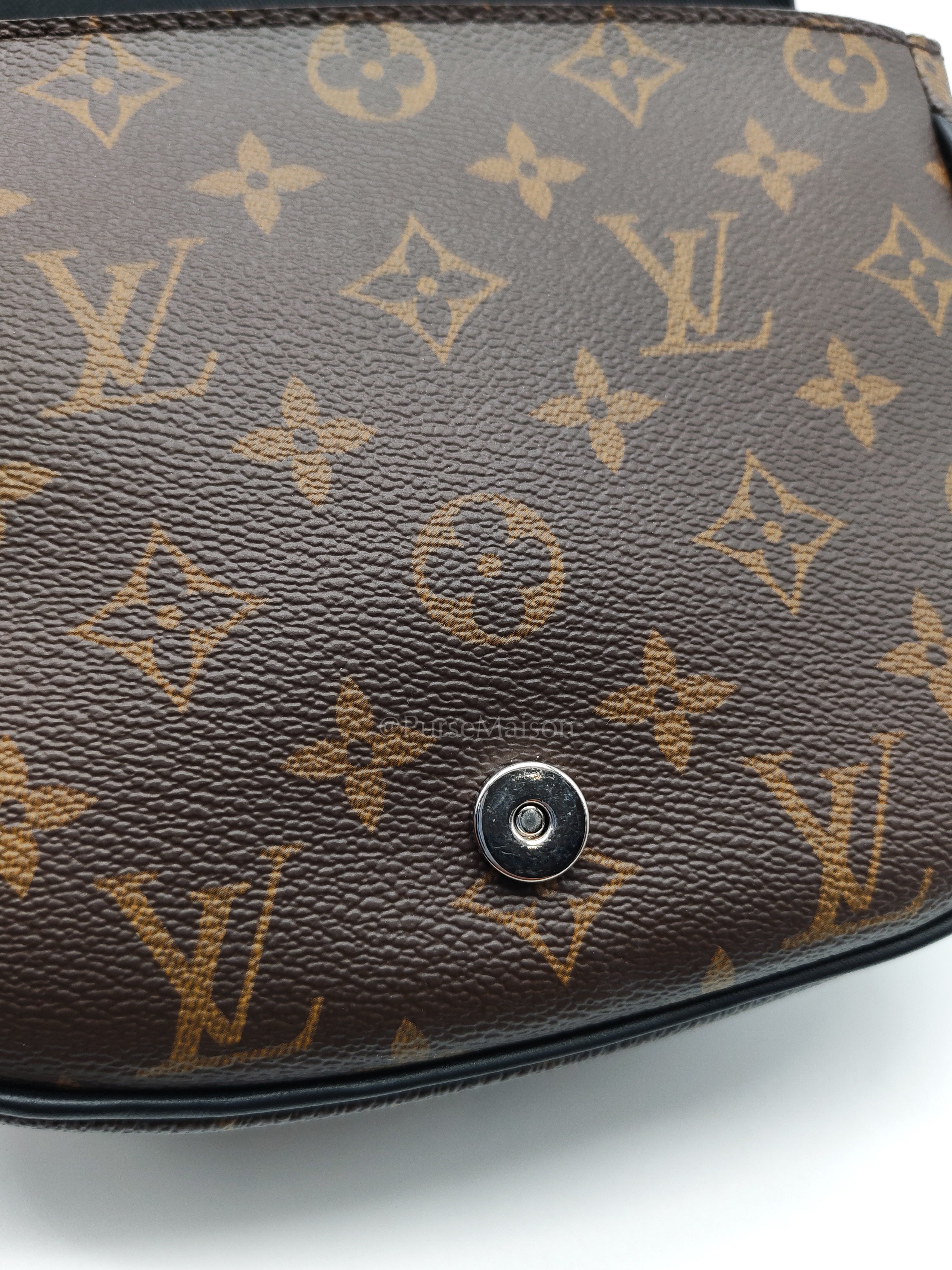 Montsouris PM Monogram Canvas Messenger Cross Body Bag (Microchip) | Purse Maison Luxury Bags Shop