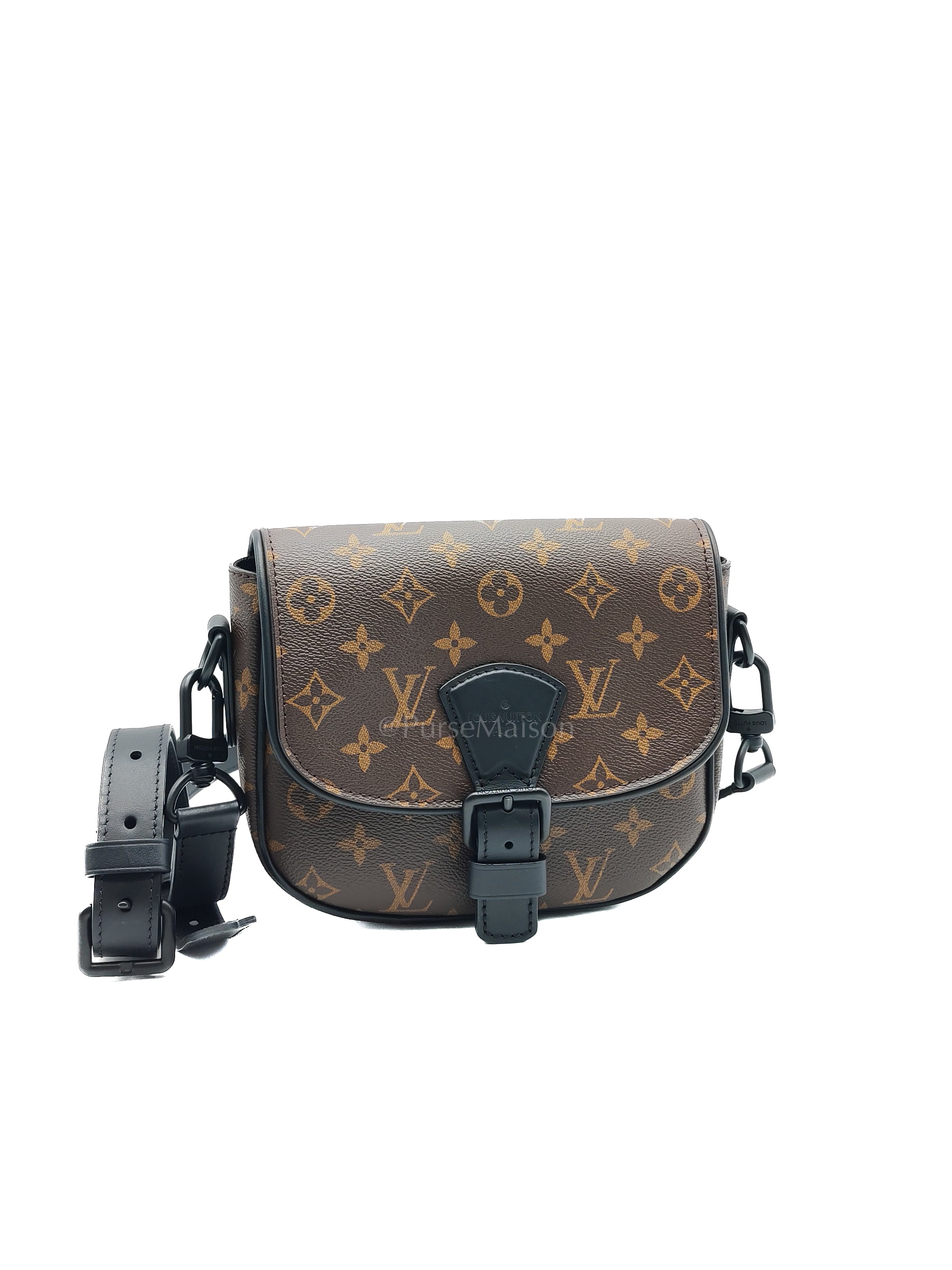 Montsouris PM Monogram Canvas Messenger Cross Body Bag (Microchip) | Purse Maison Luxury Bags Shop