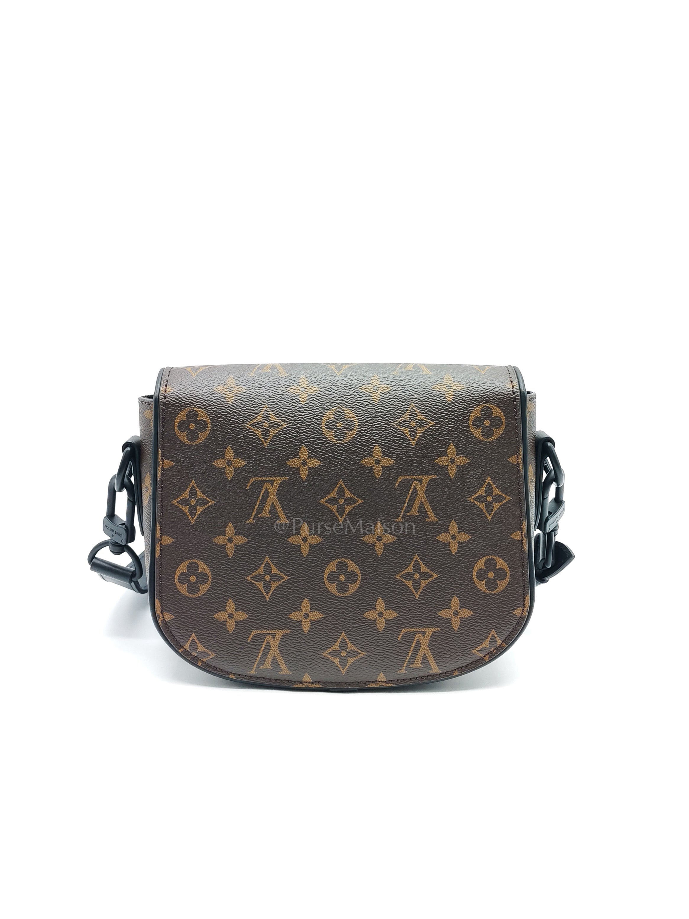 Montsouris PM Monogram Canvas Messenger Cross Body Bag (Microchip) | Purse Maison Luxury Bags Shop