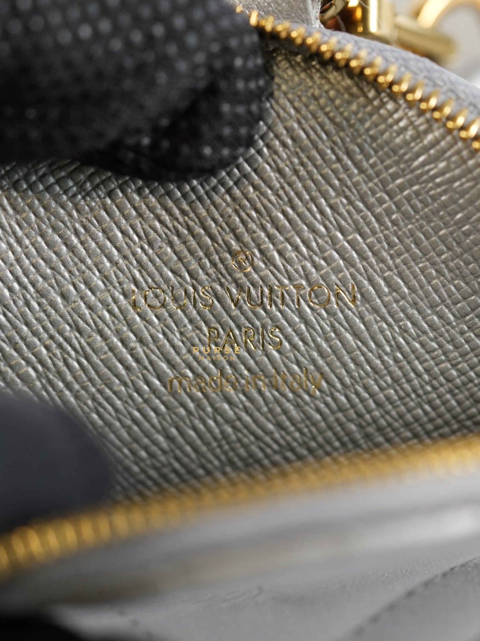 Multi Pochette New Wave Silvery Leather Gold Hardware(Microchip) | Purse Maison Luxury Bags Shop