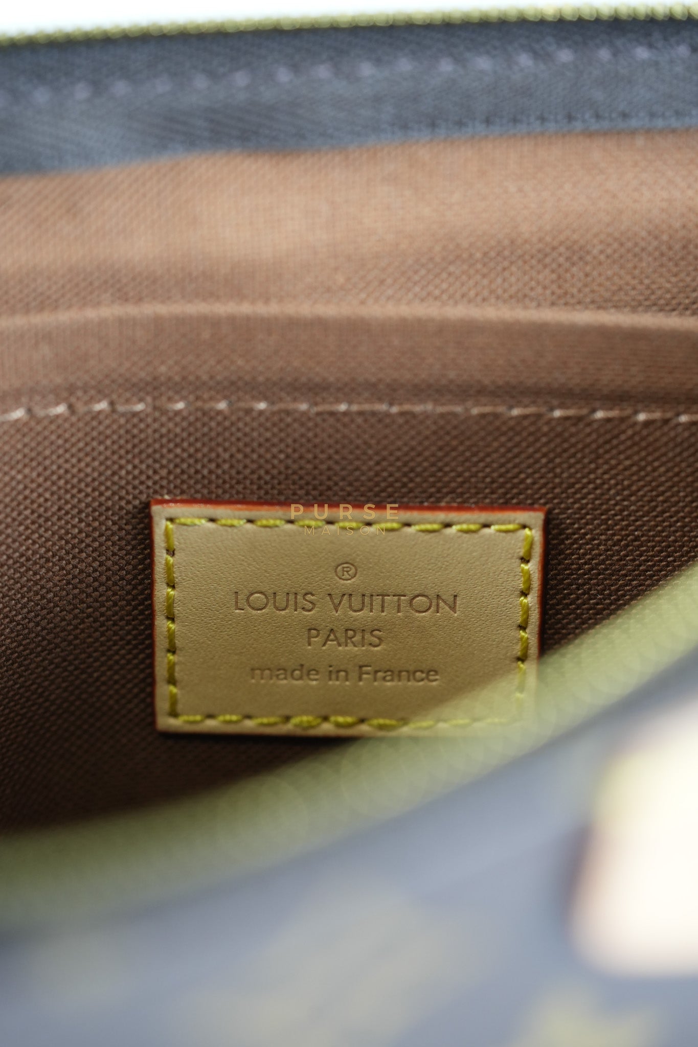 Multi Pochette Shoulder Bag in Monogram Canvas & Gold Hardware Microchip | Purse Maison Luxury Bags Shop