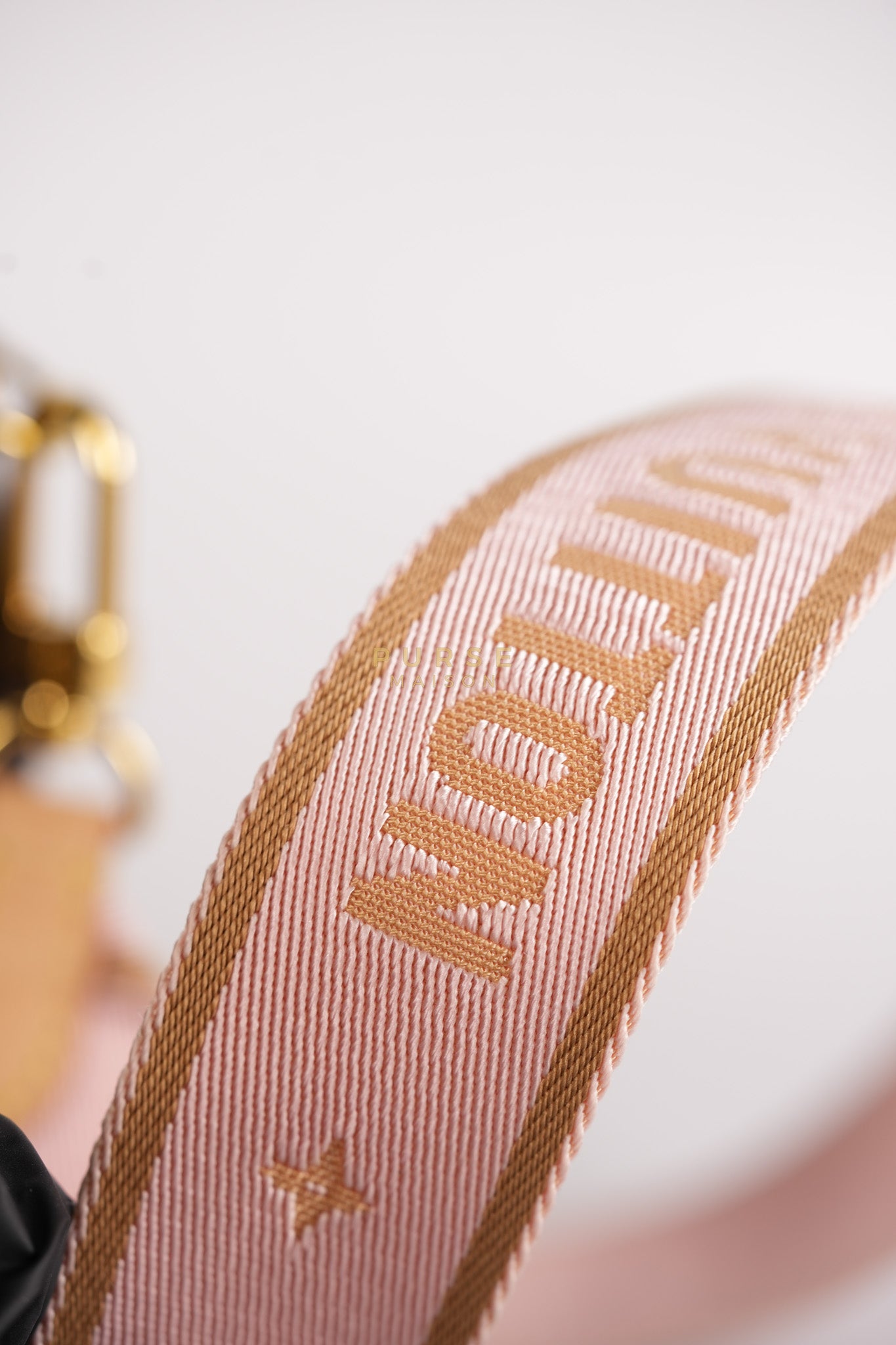 Multi Pochette Shoulder Bag in Monogram Canvas & Gold Hardware Microchip | Purse Maison Luxury Bags Shop