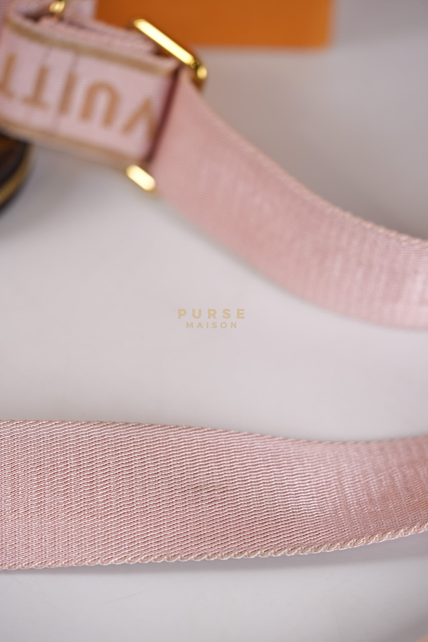 Multi Pochette Shoulder Bag in Monogram Canvas & Gold Hardware Microchip | Purse Maison Luxury Bags Shop