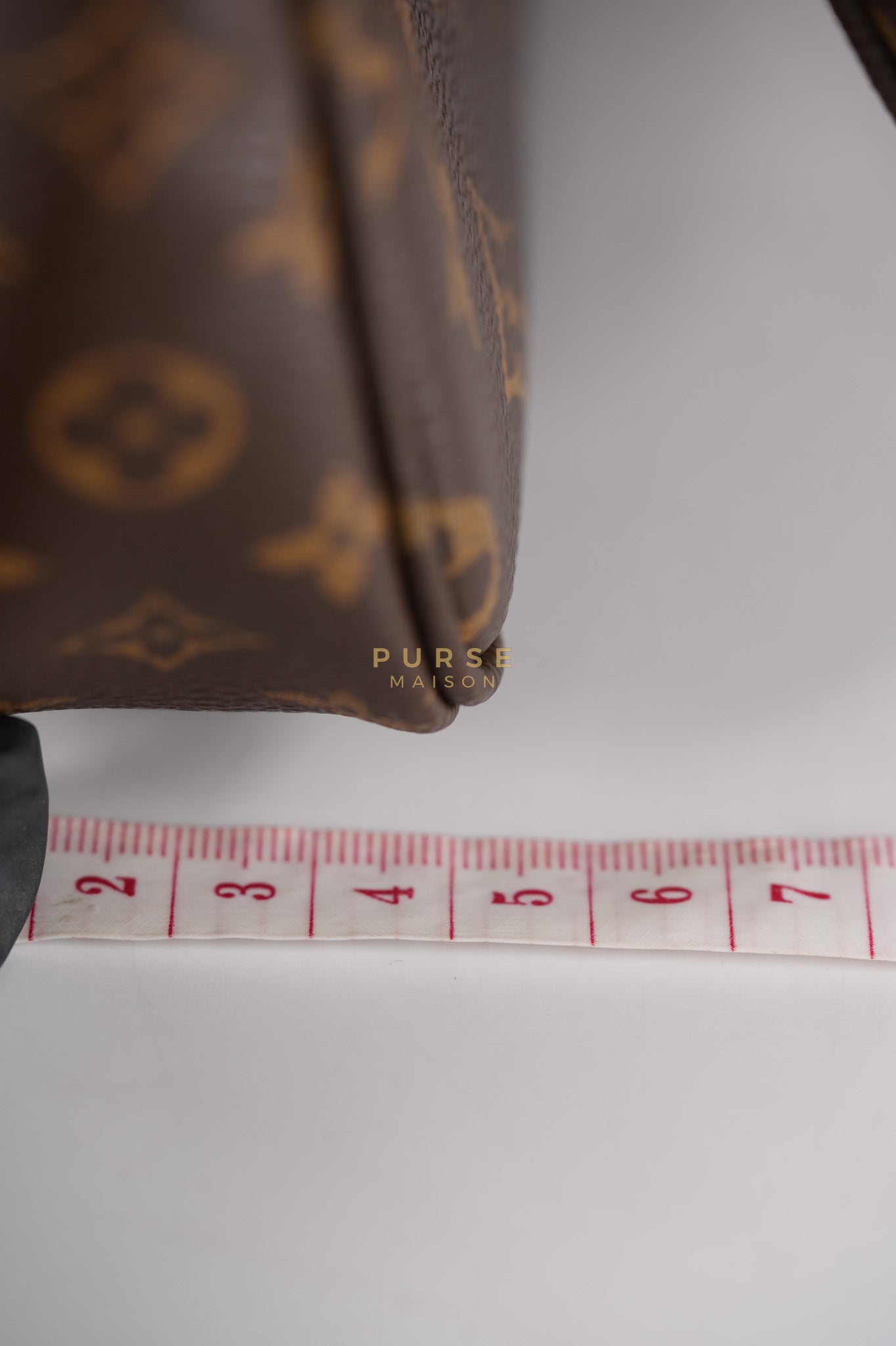 Multi Pochette Shoulder Bag in Monogram Canvas & Gold Hardware Microchip | Purse Maison Luxury Bags Shop