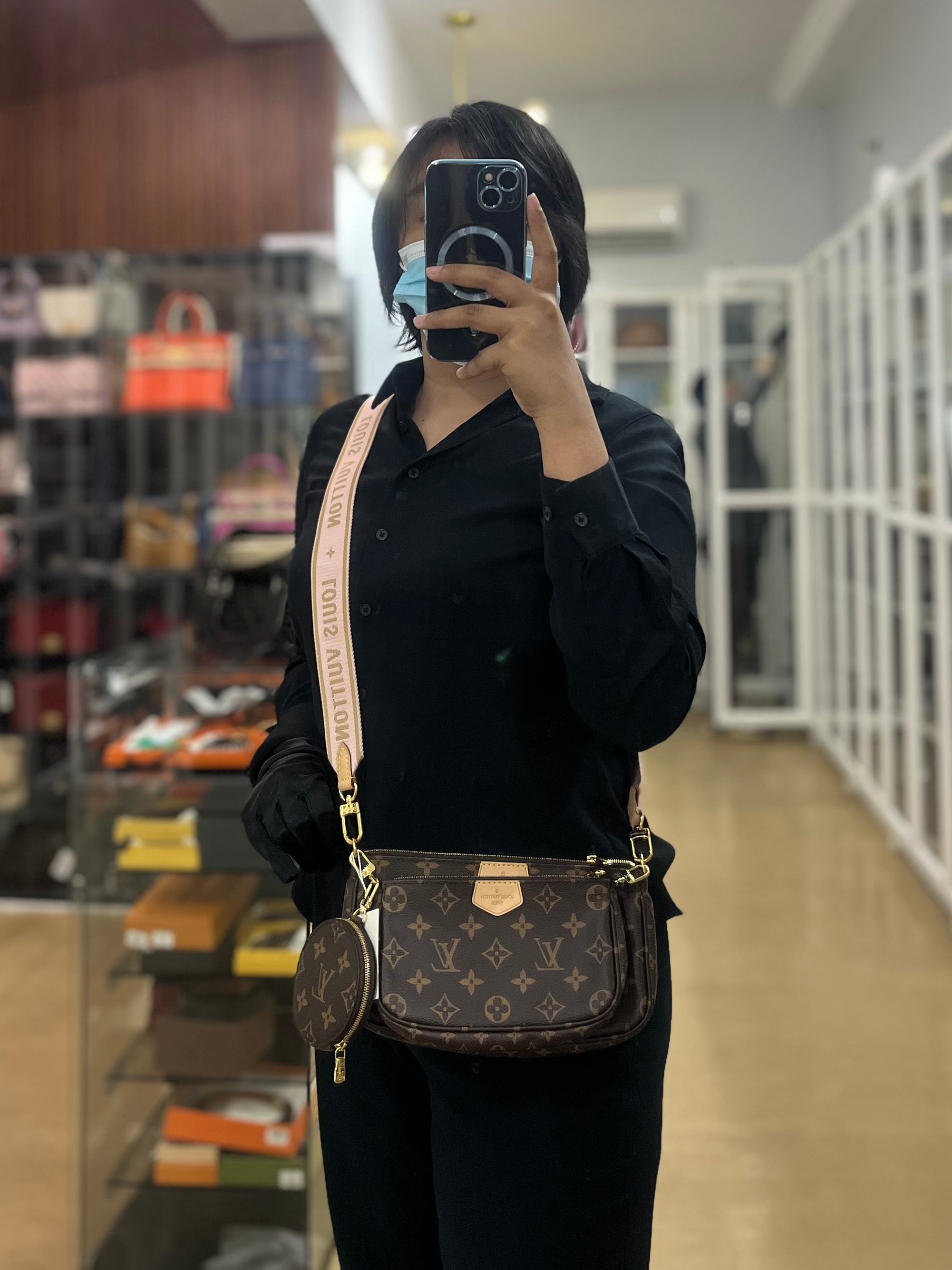 Multi-Pochette Monogram Canvas (Microchip) | Purse Maison Luxury Bags Shop