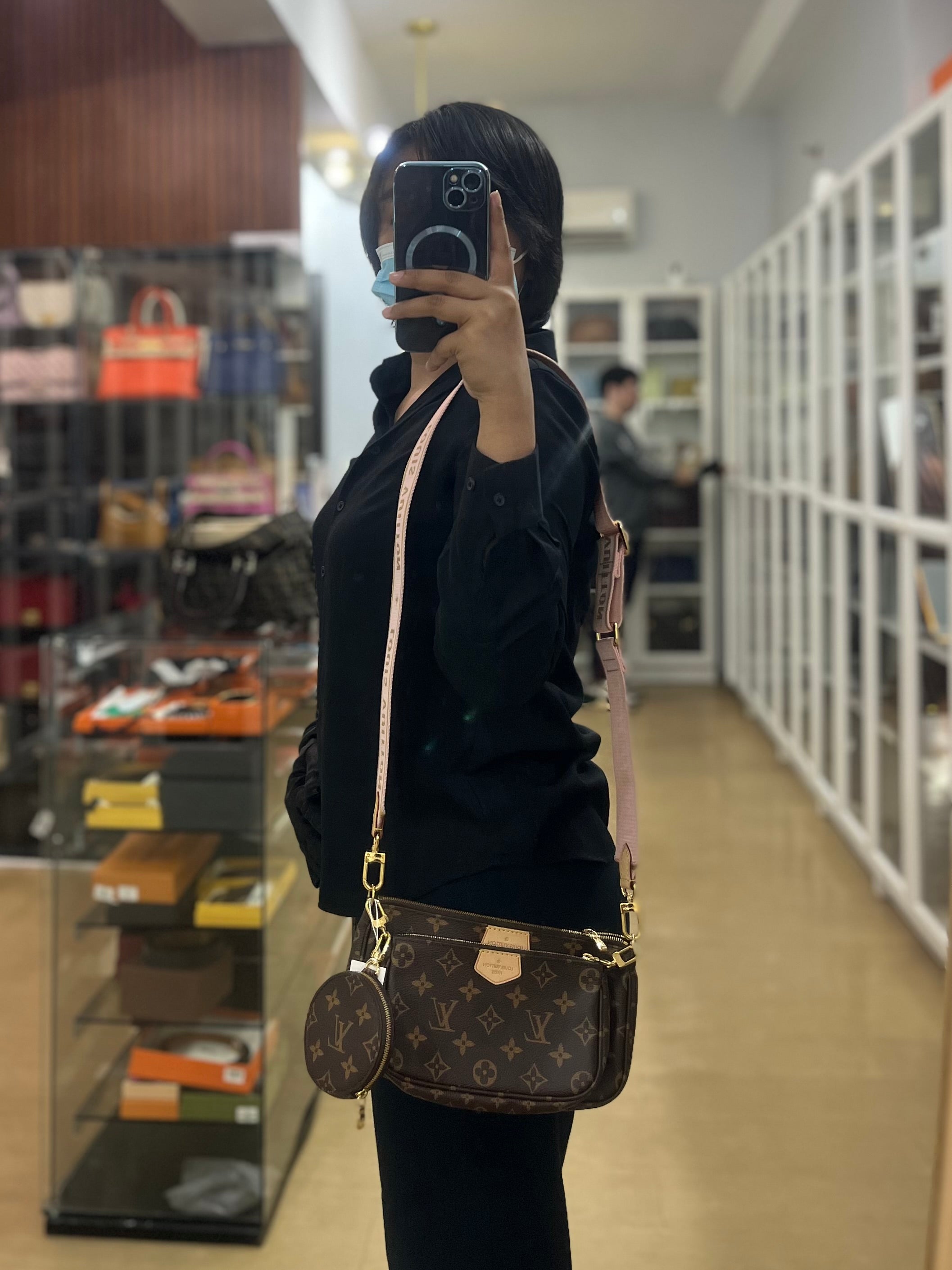 Multi-Pochette Monogram Canvas (Microchip) | Purse Maison Luxury Bags Shop