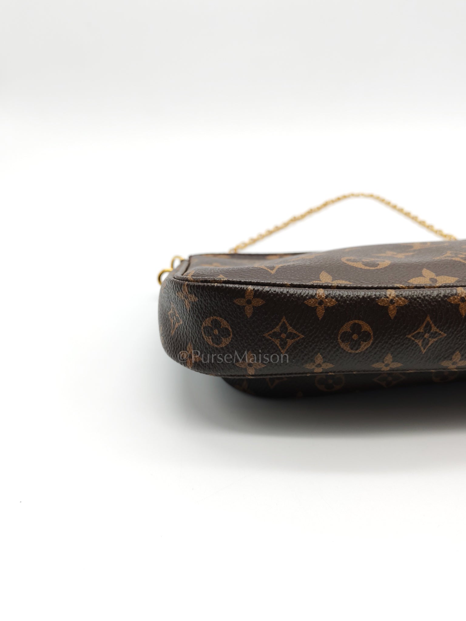 Multipochette in Monogram Canvas Crossbody Bag (Microchip) | Purse Maison Luxury Bags Shop