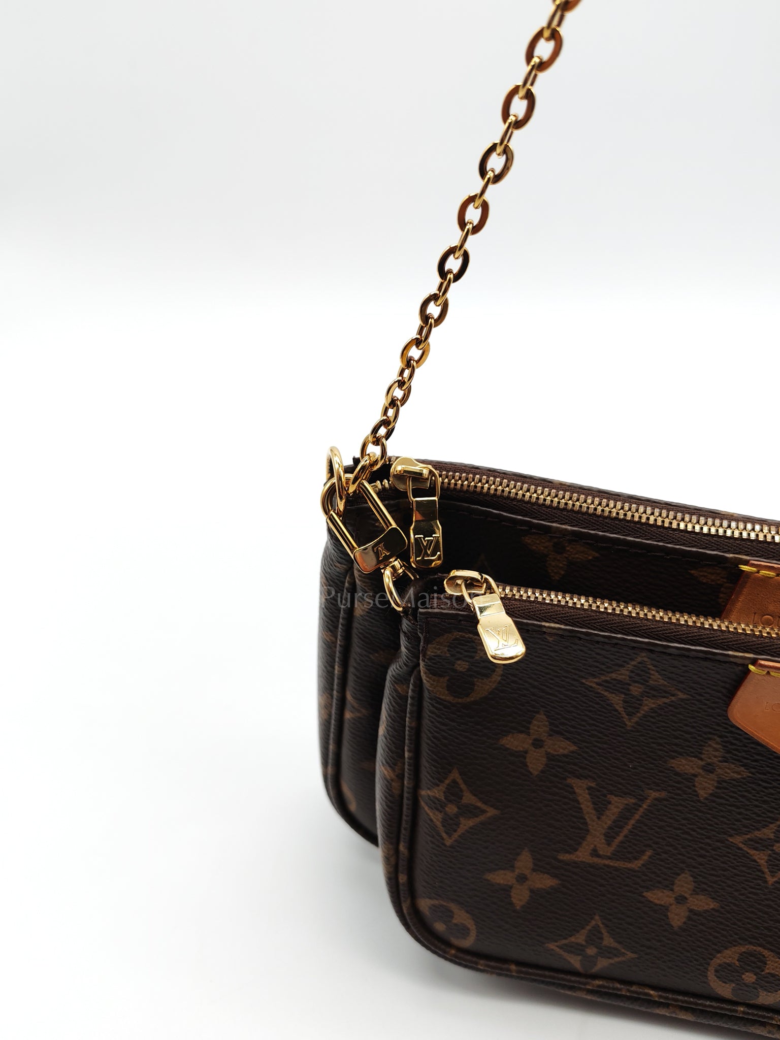 Multipochette in Monogram Canvas Crossbody Bag (Microchip) | Purse Maison Luxury Bags Shop